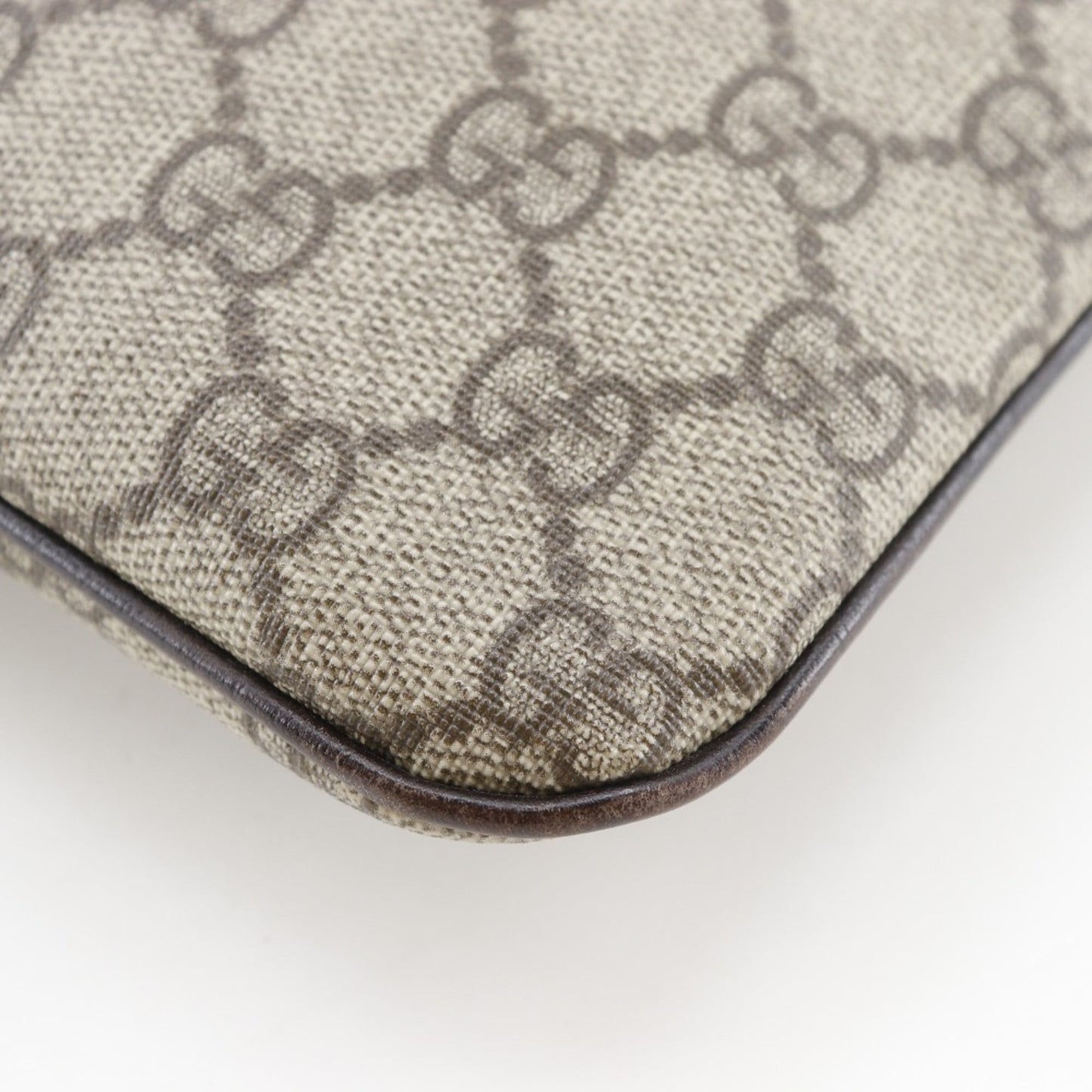 Gucci Brown Gg Supreme Handbag Tote Bag ( )