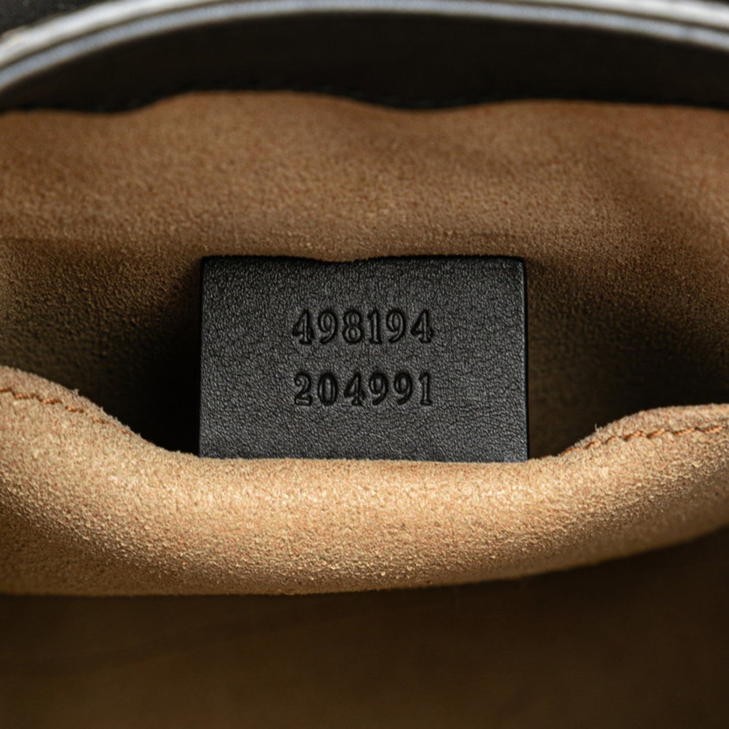 Gucci Beige Black Brown Pvc Leather Backpack ( )