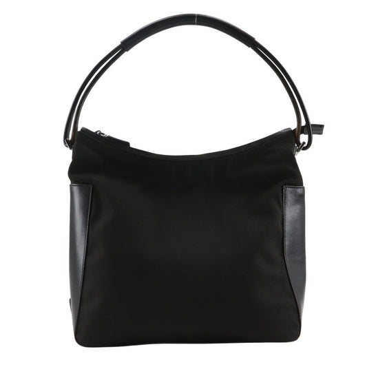Gucci Black Nylon Canvas Shoulder Bag ( )