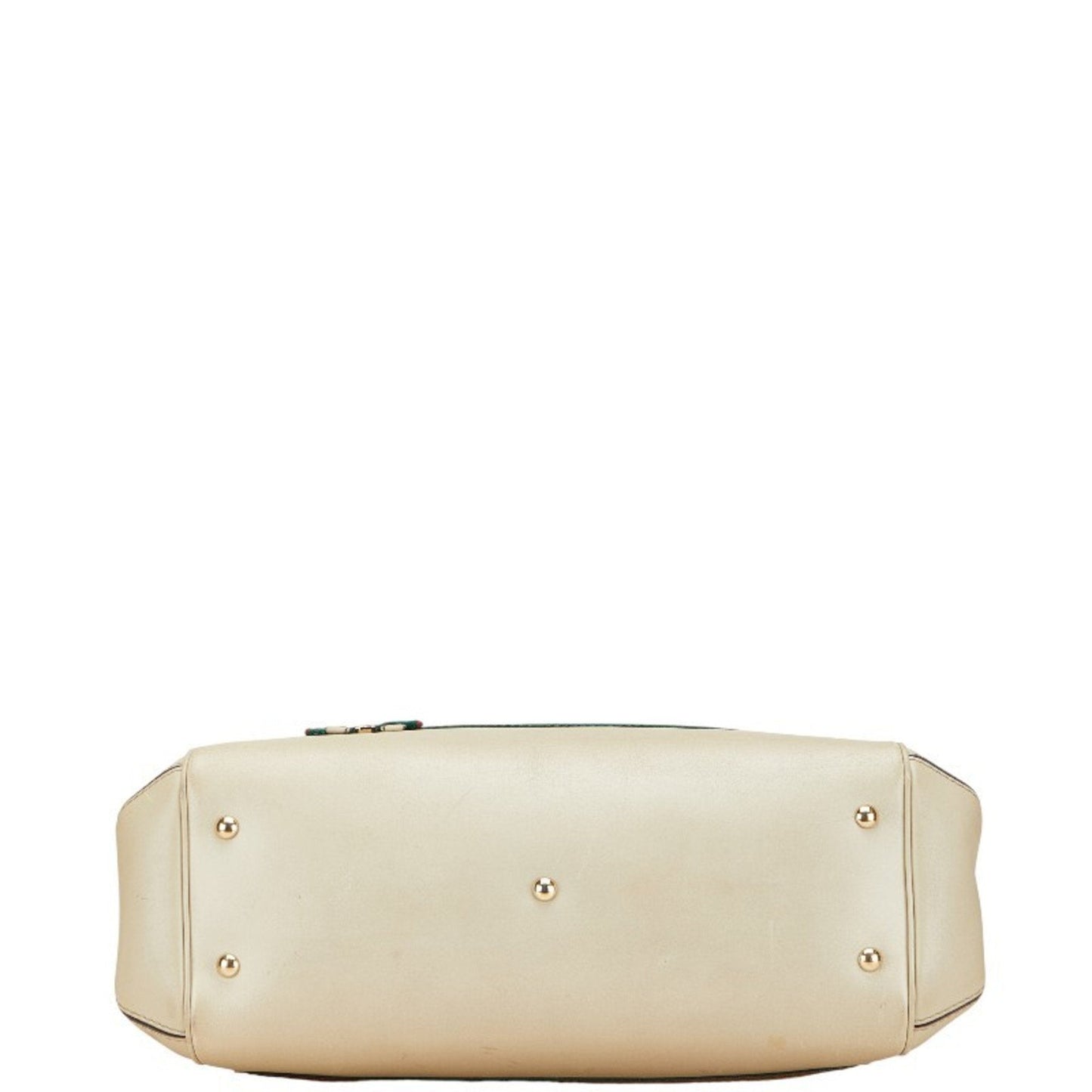 Gucci Gg Canvas Beige Gg Canvas Leather Shoulder Bag Tote Bag ( )