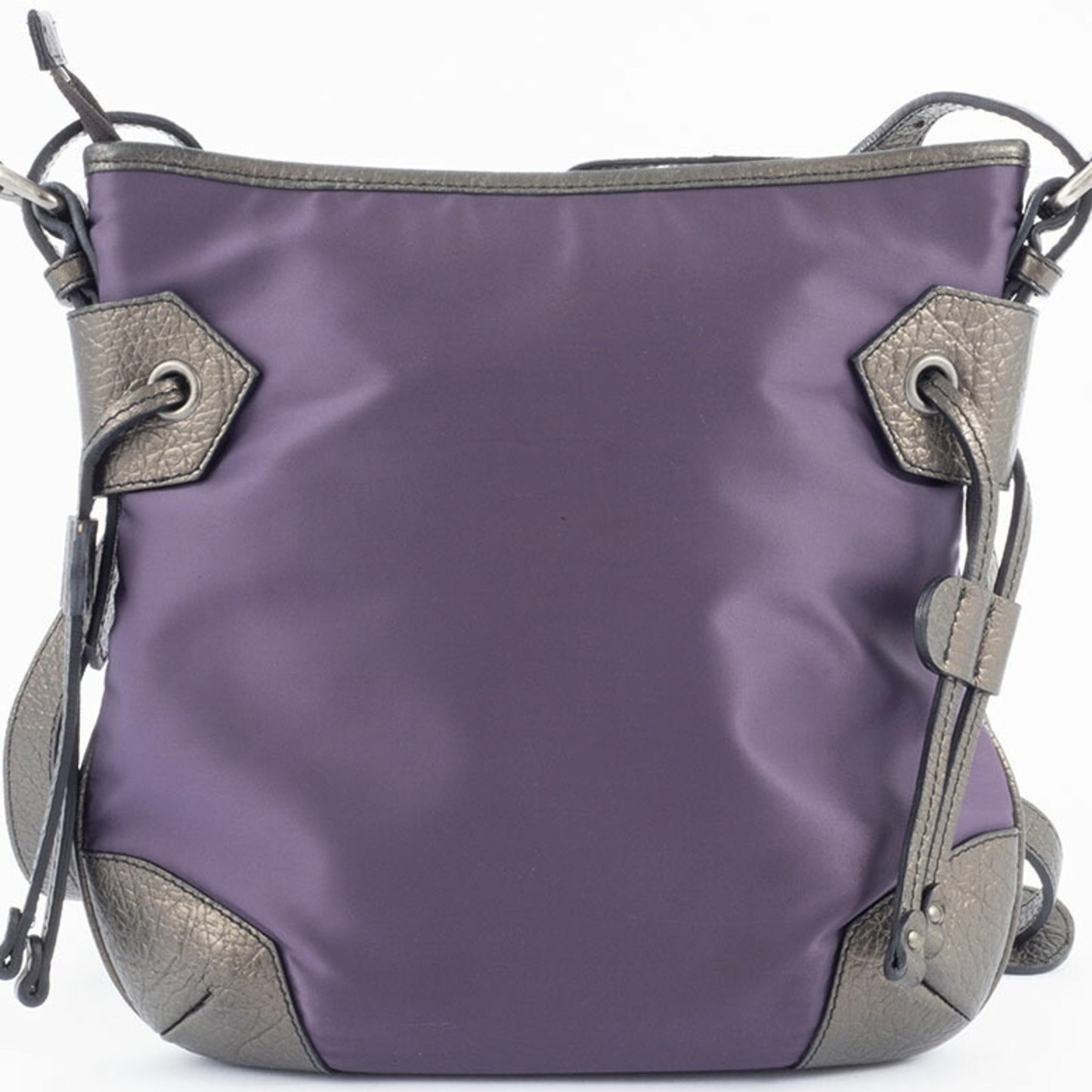 Burberry Purple Nylon Shoulder Bag ( )