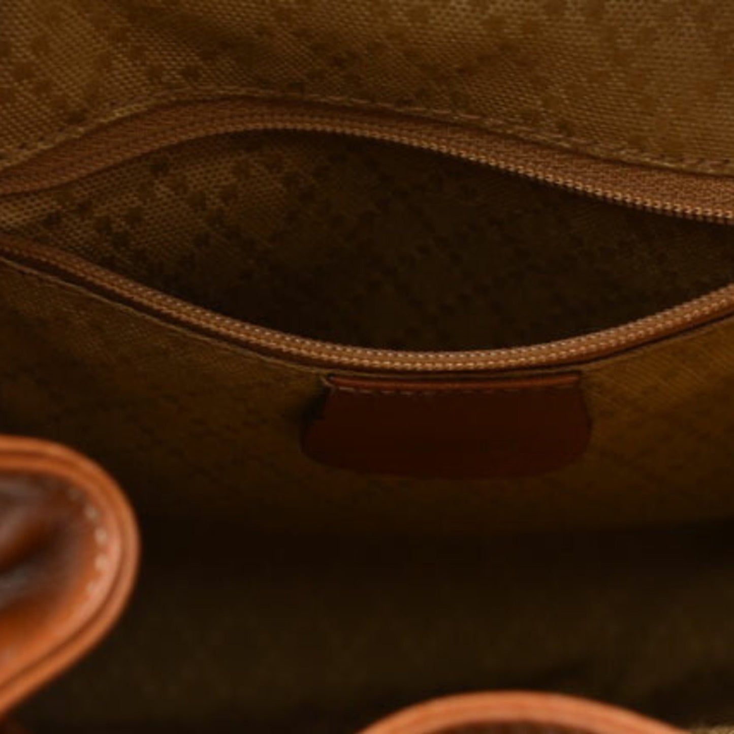 Gucci Brown Leather Backpack ( )