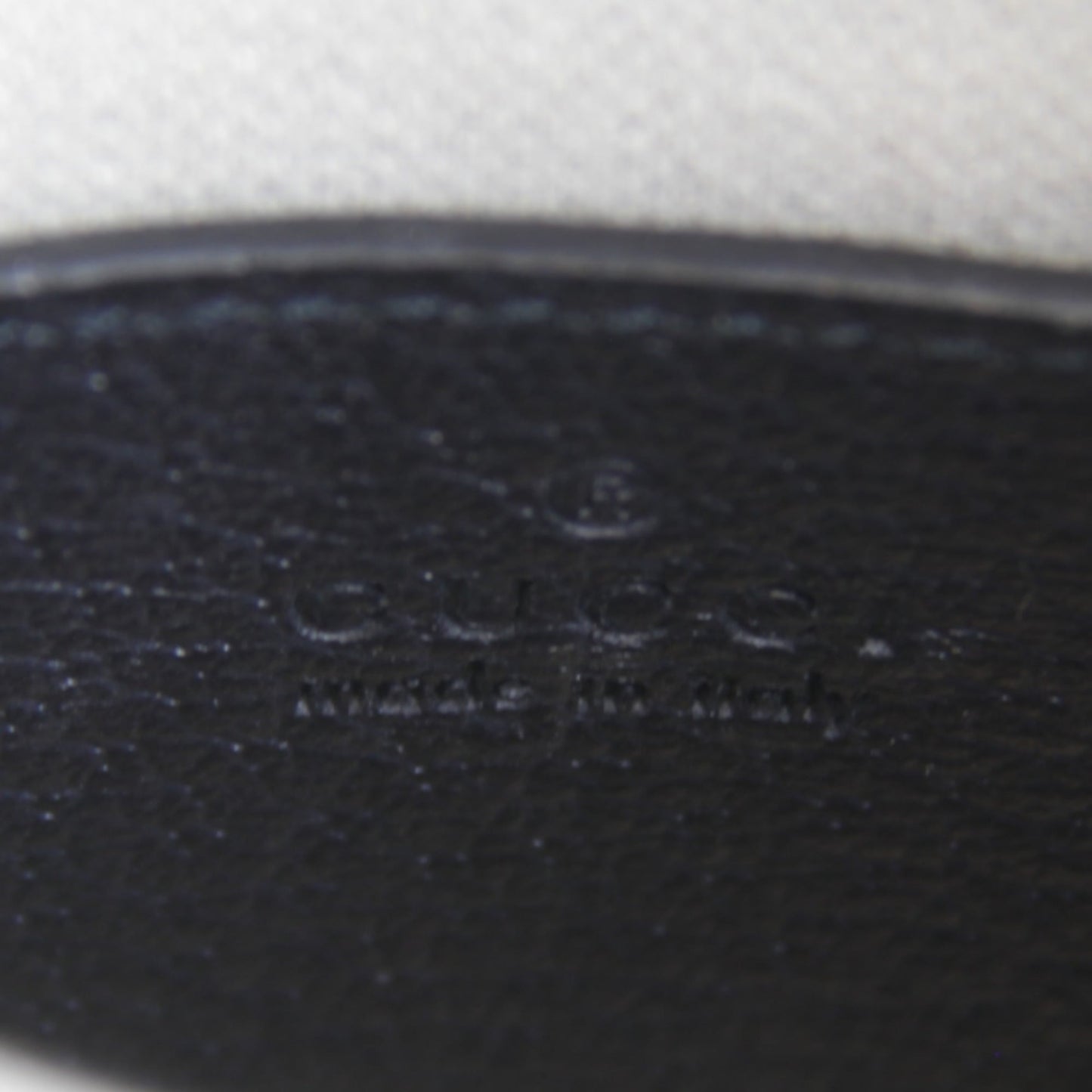 Gucci Black Leather Tote Bag ( )