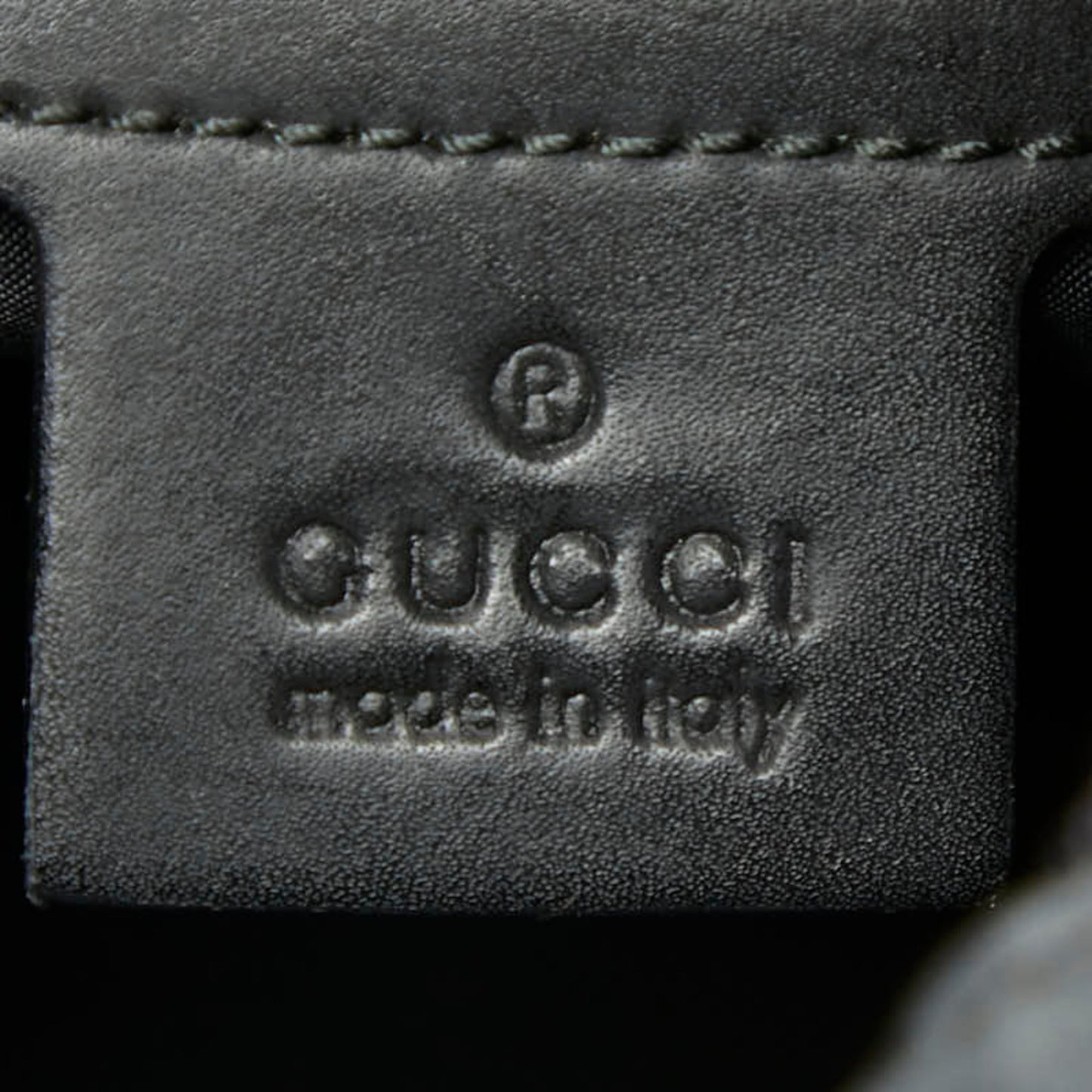 Gucci Beige Black Pvc Nylon Backpack ( )