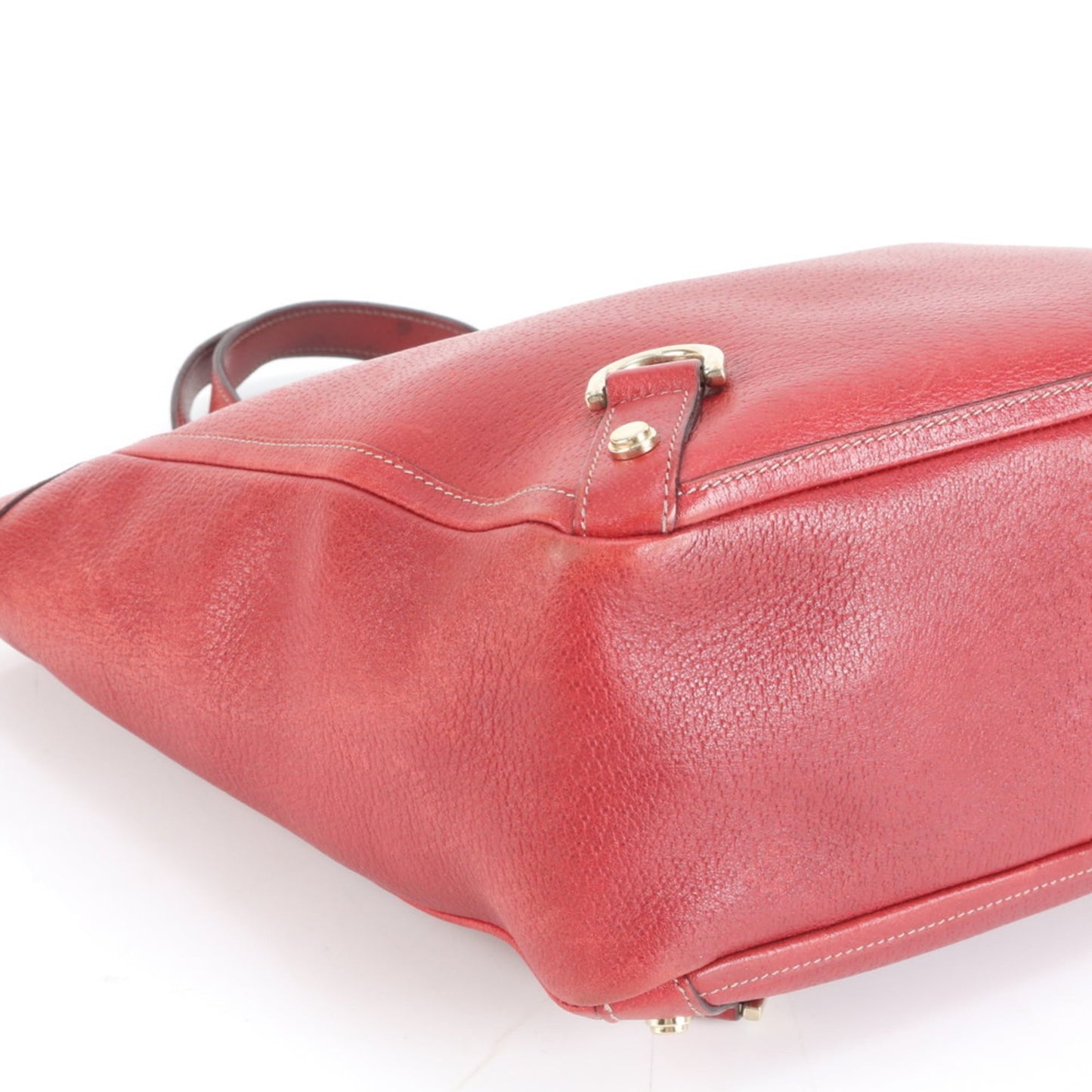 Gucci Red Color Leather Handbag ( )