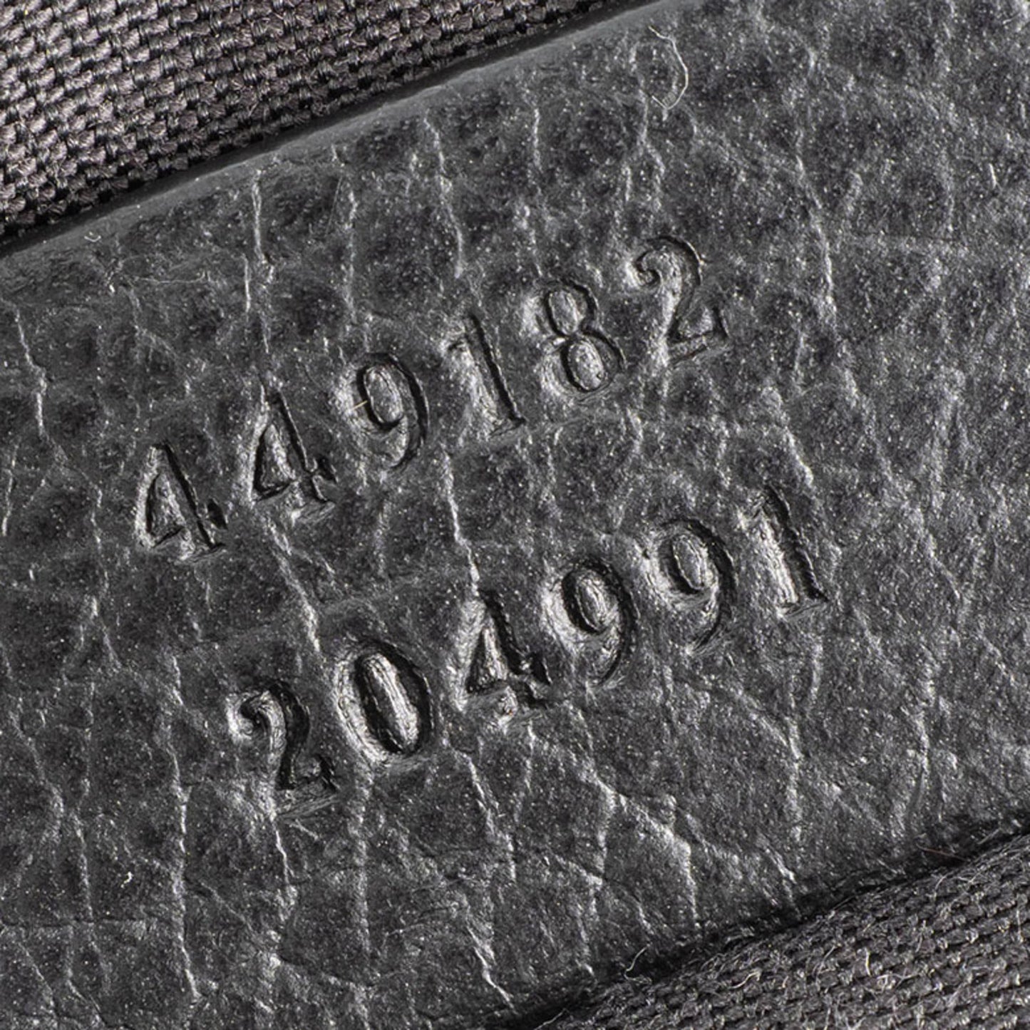 Gucci Black Nylon Pochette Shoulder Bag Sling Bag ( )