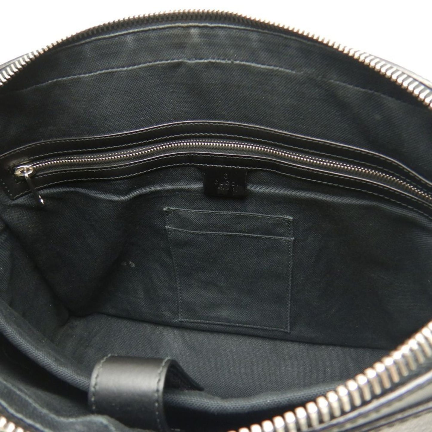 Gucci Black Gg Supreme Canvas Briefcase ( )