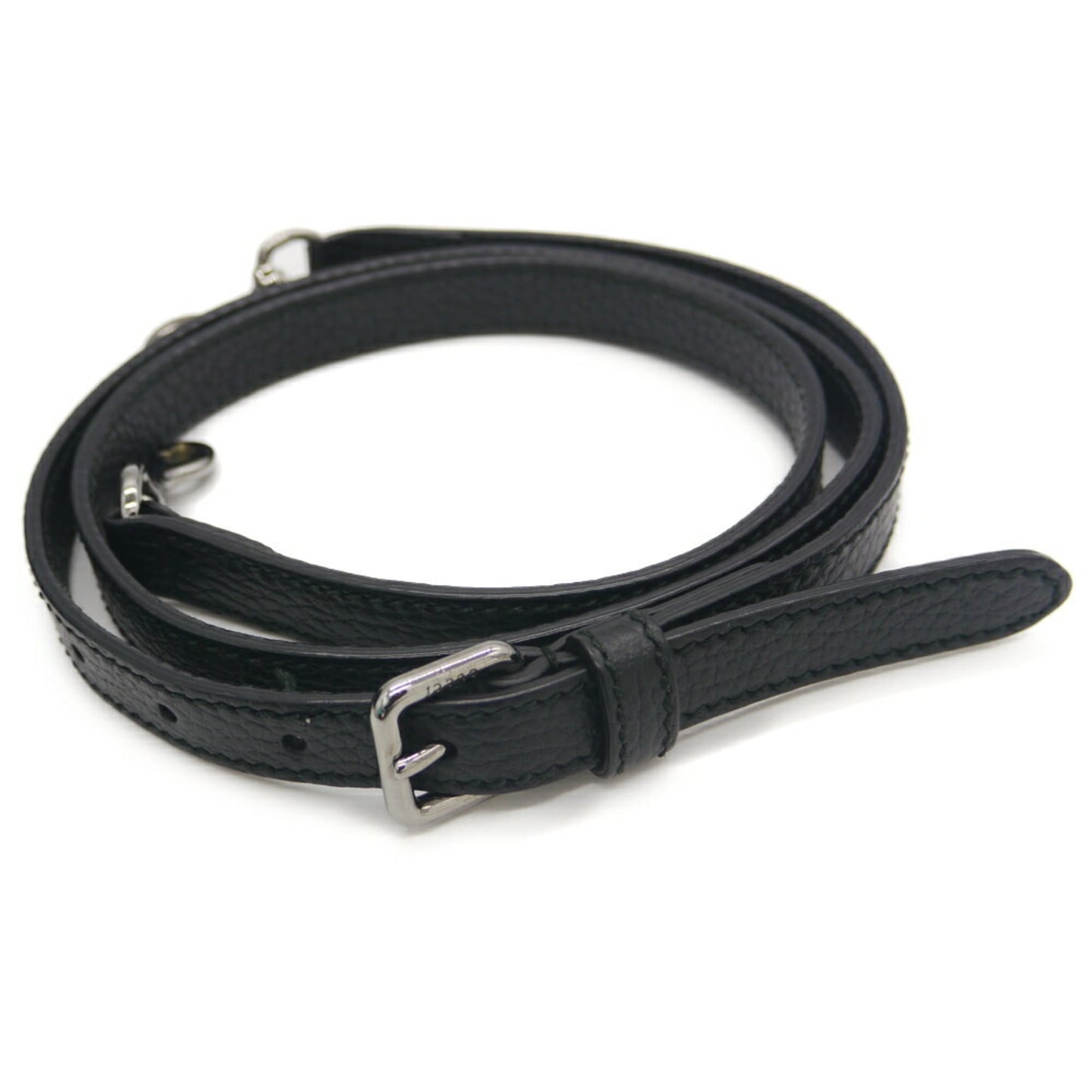 Gucci Black Nylon Leather Handbag Shoulder Bag ( )