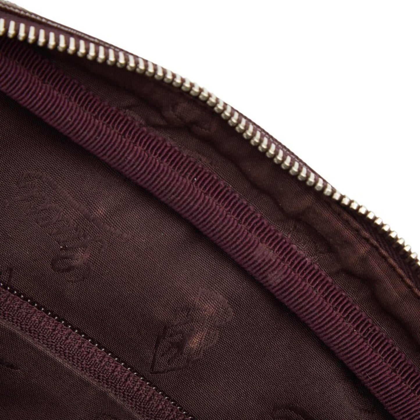 Gucci Purple Gg ImprimÃ© Leather Shoulder Bag ( )