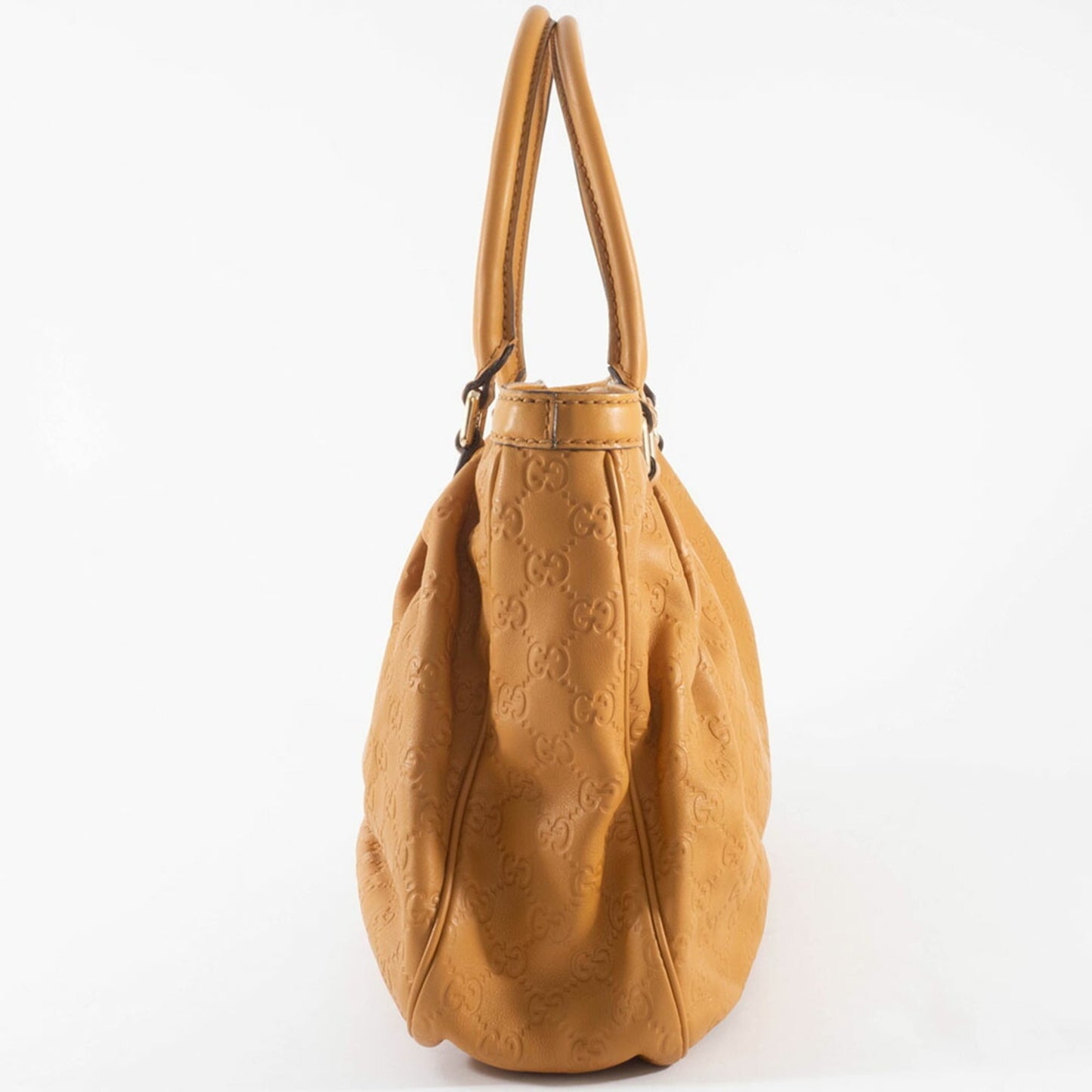 Gucci Brown Leather Handbag ( )