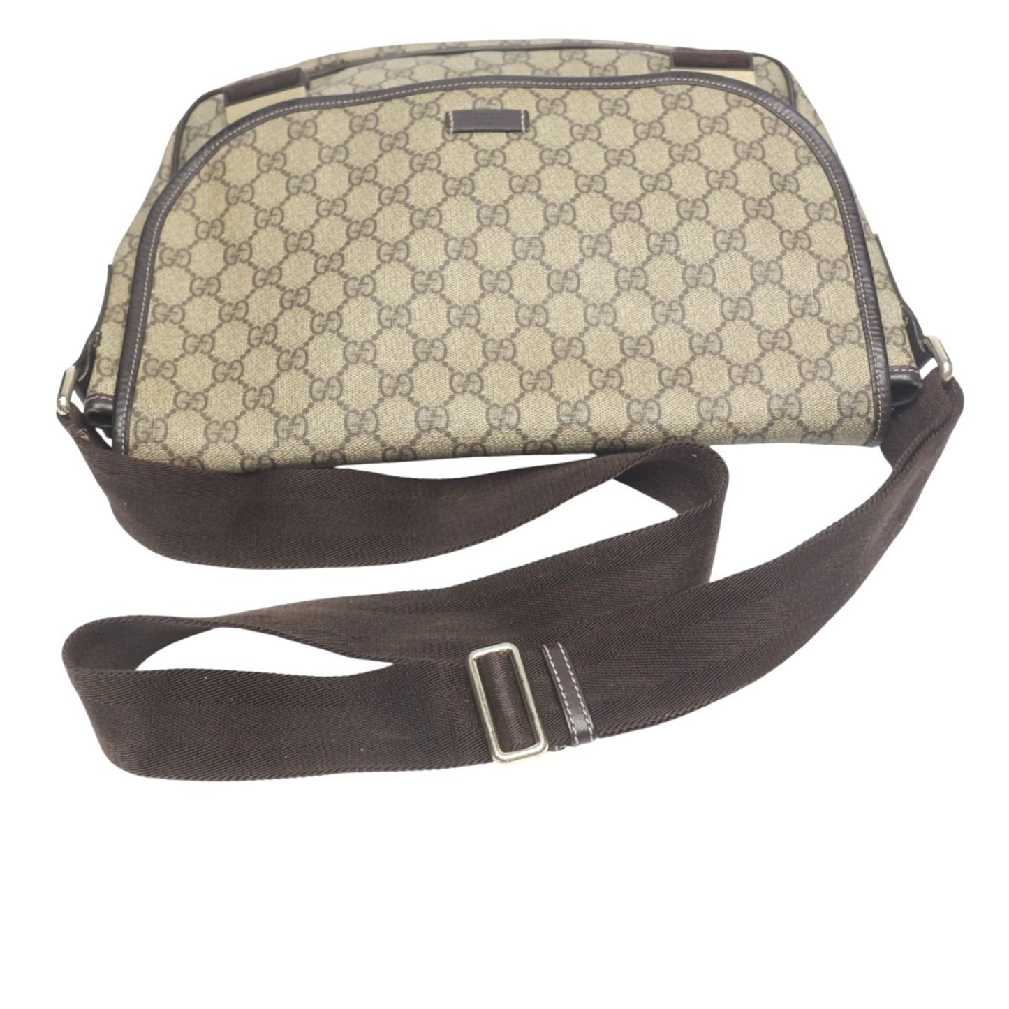 Gucci Brown Gg Plus Shoulder Bag ( )