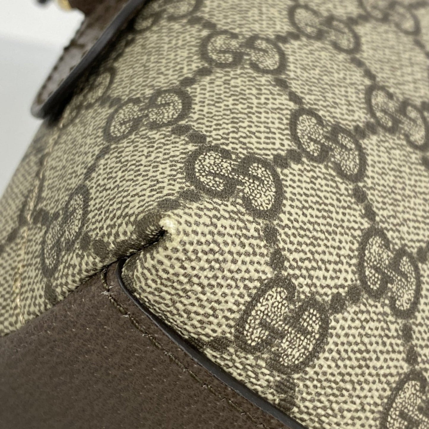 Gucci Brown Pvc Shoulder Bag ( )