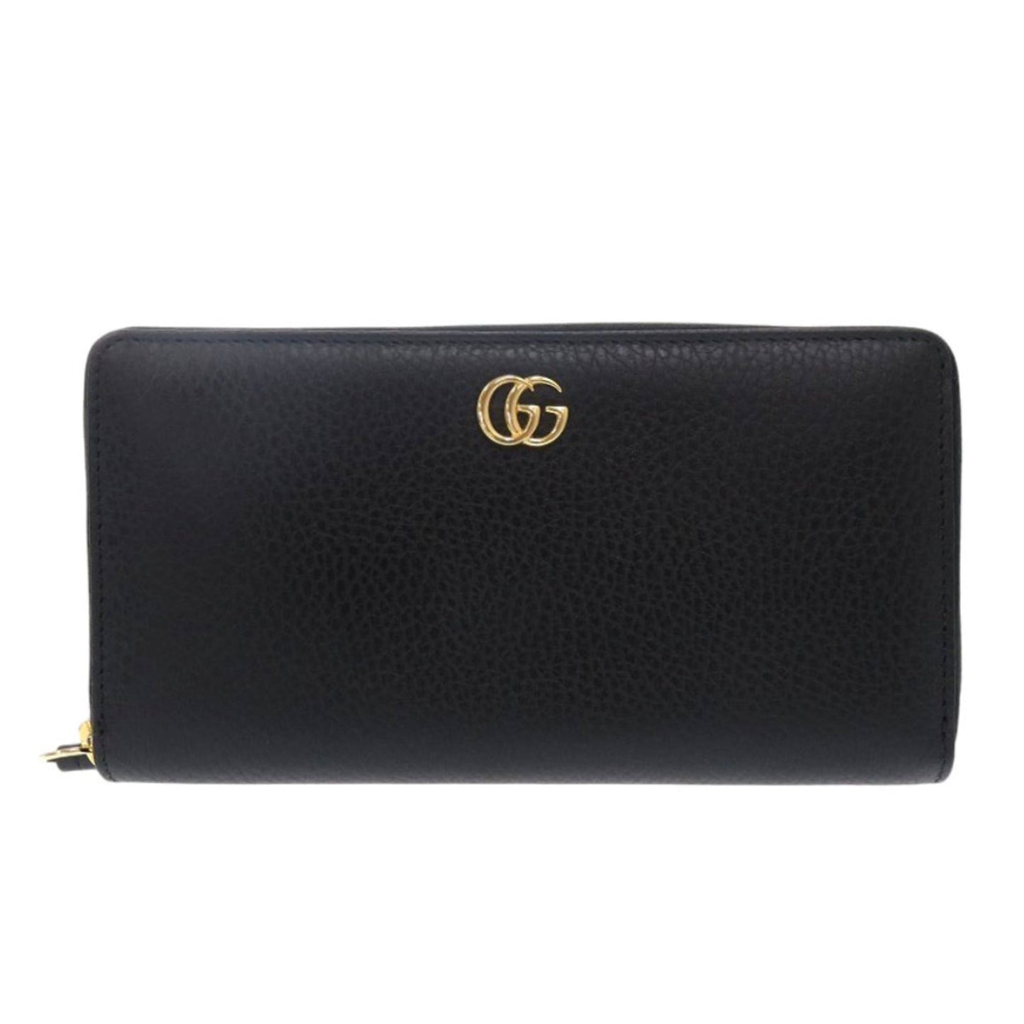 Gucci Black Leather Long Wallet (Bi-Fold) ( )