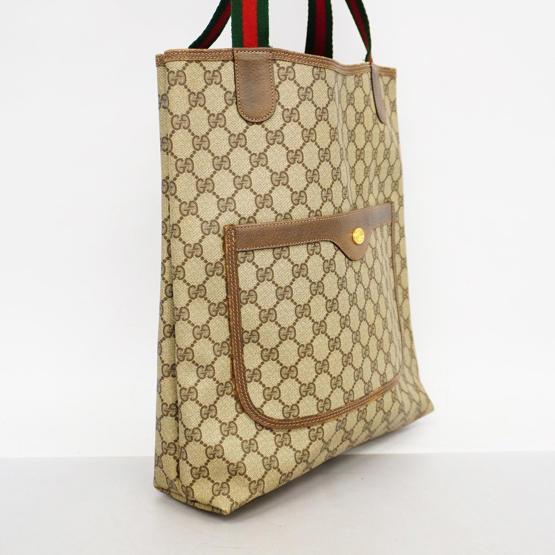 Gucci GG Supreme Beige Tote Style 2