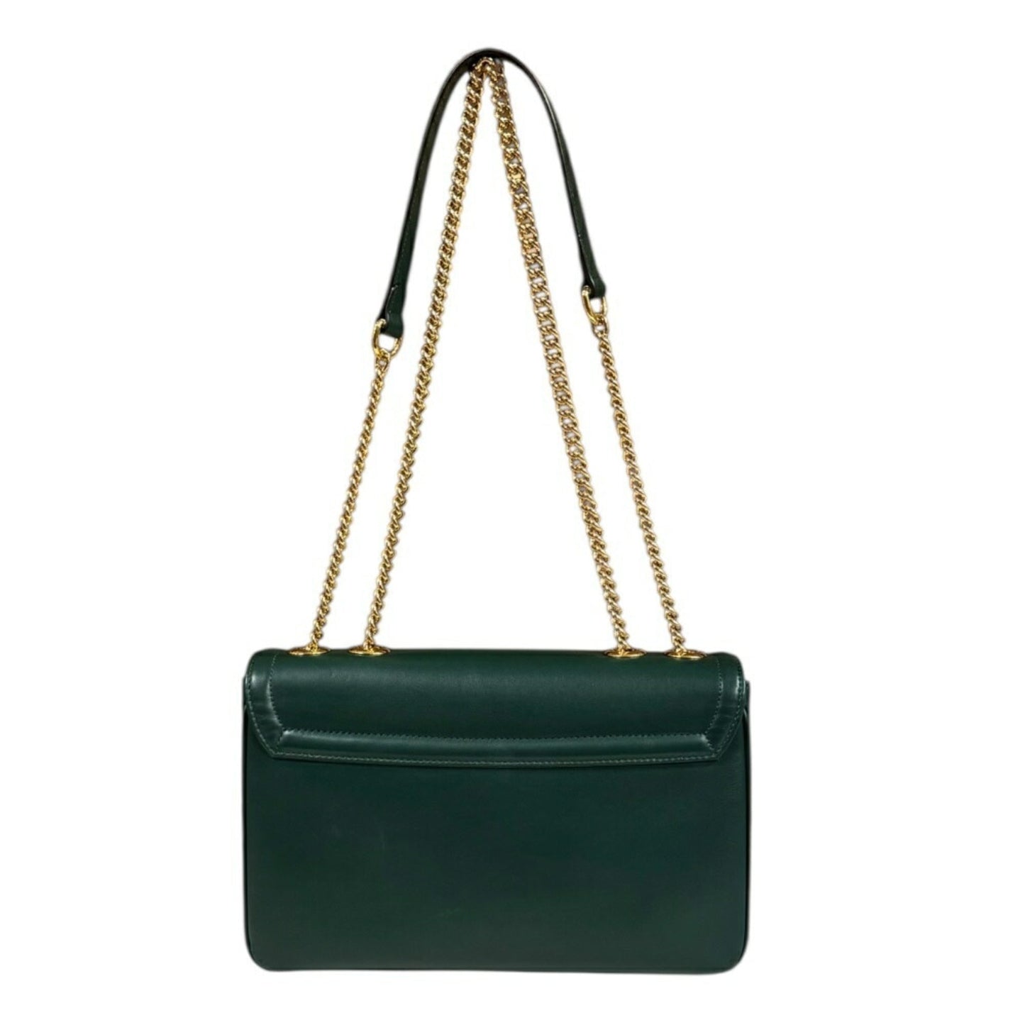 Gucci Green Leather Shoulder Bag ( )