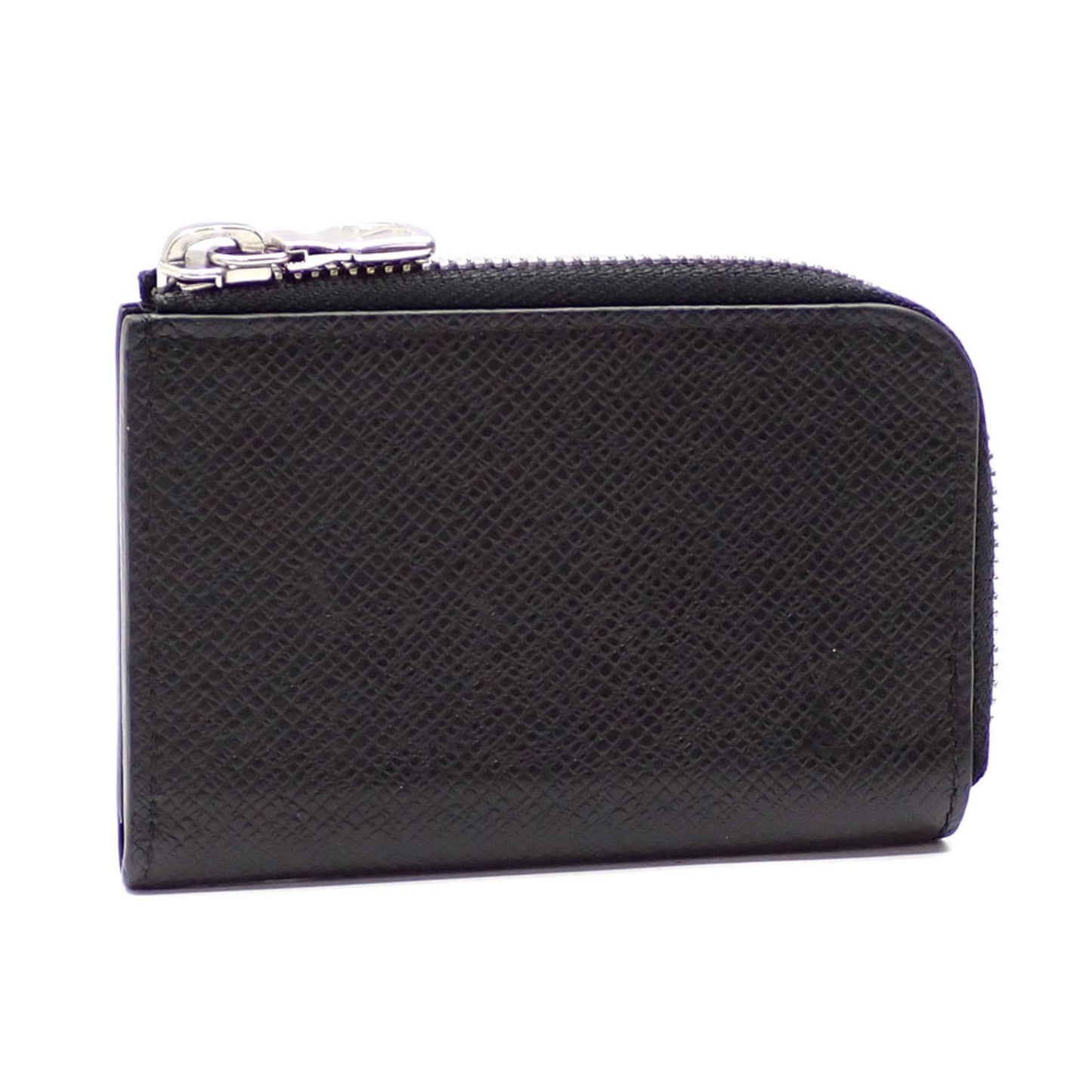 LOUIS VUITTON Coin Case Taiga Portomone Jour Men's M63375 Ardoise Purse
