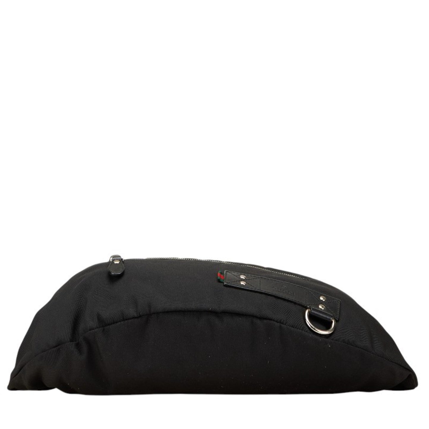 Gucci Abbey Black Multi-Color Canvas Sling Bag ( )