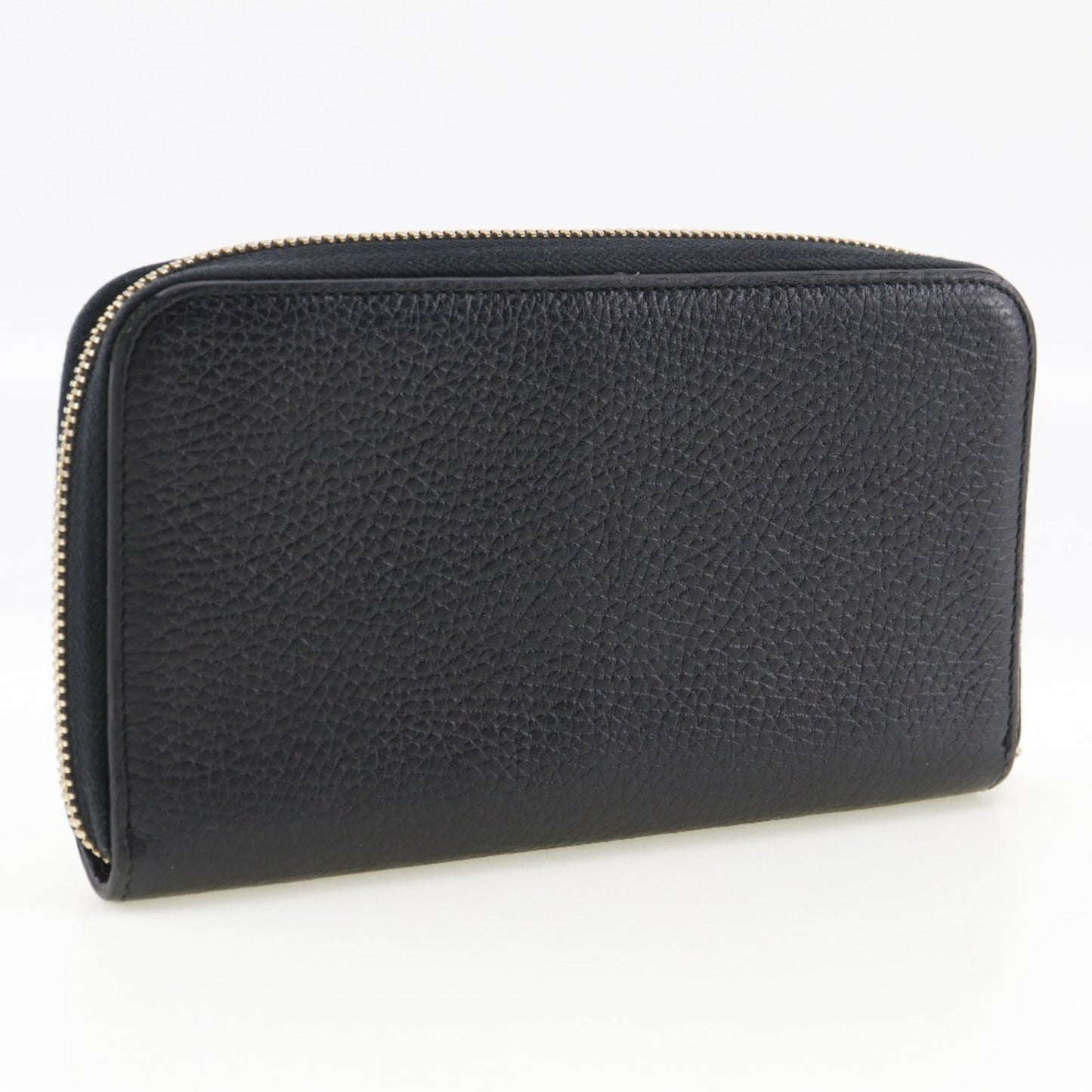 Gucci Black Leather Long Wallet (Bi-Fold) ( )