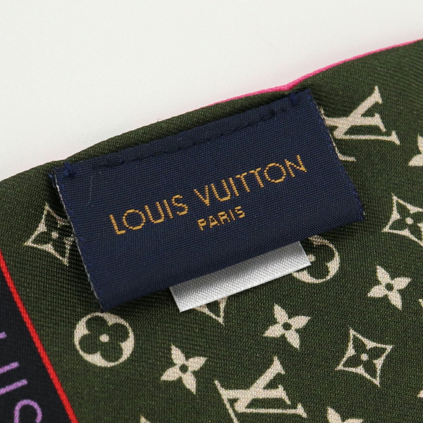 LOUIS VUITTON Bando Planet LV M77320 Scarf Muffler Silk Women's