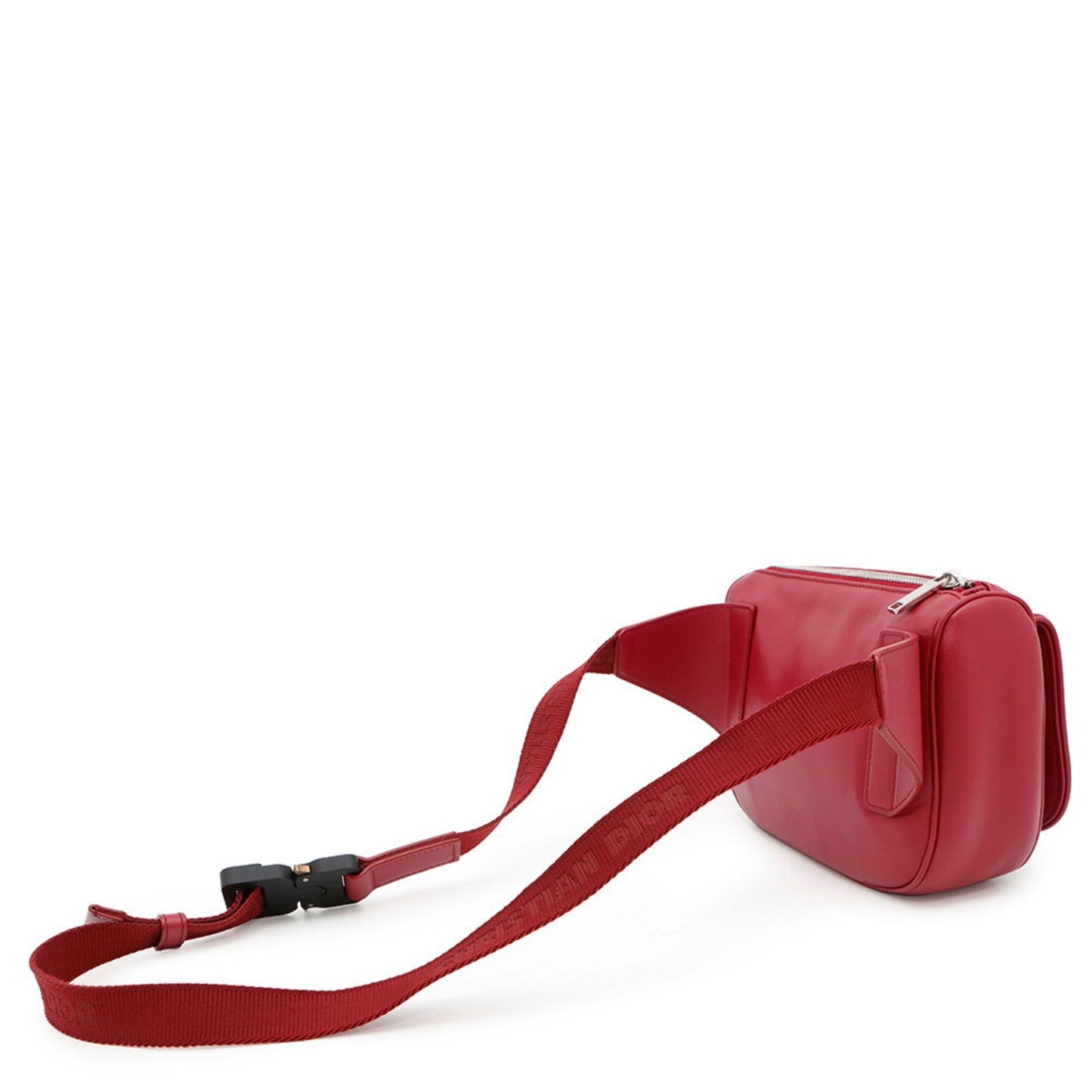 Christian Dior Red Color Leather Sling Bag ()