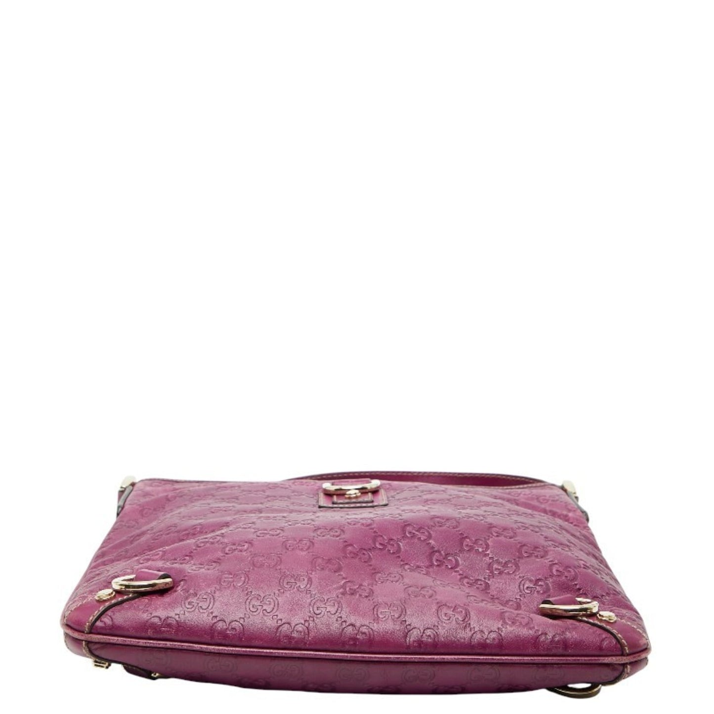 Gucci Purple Leather Shoulder Bag ( )