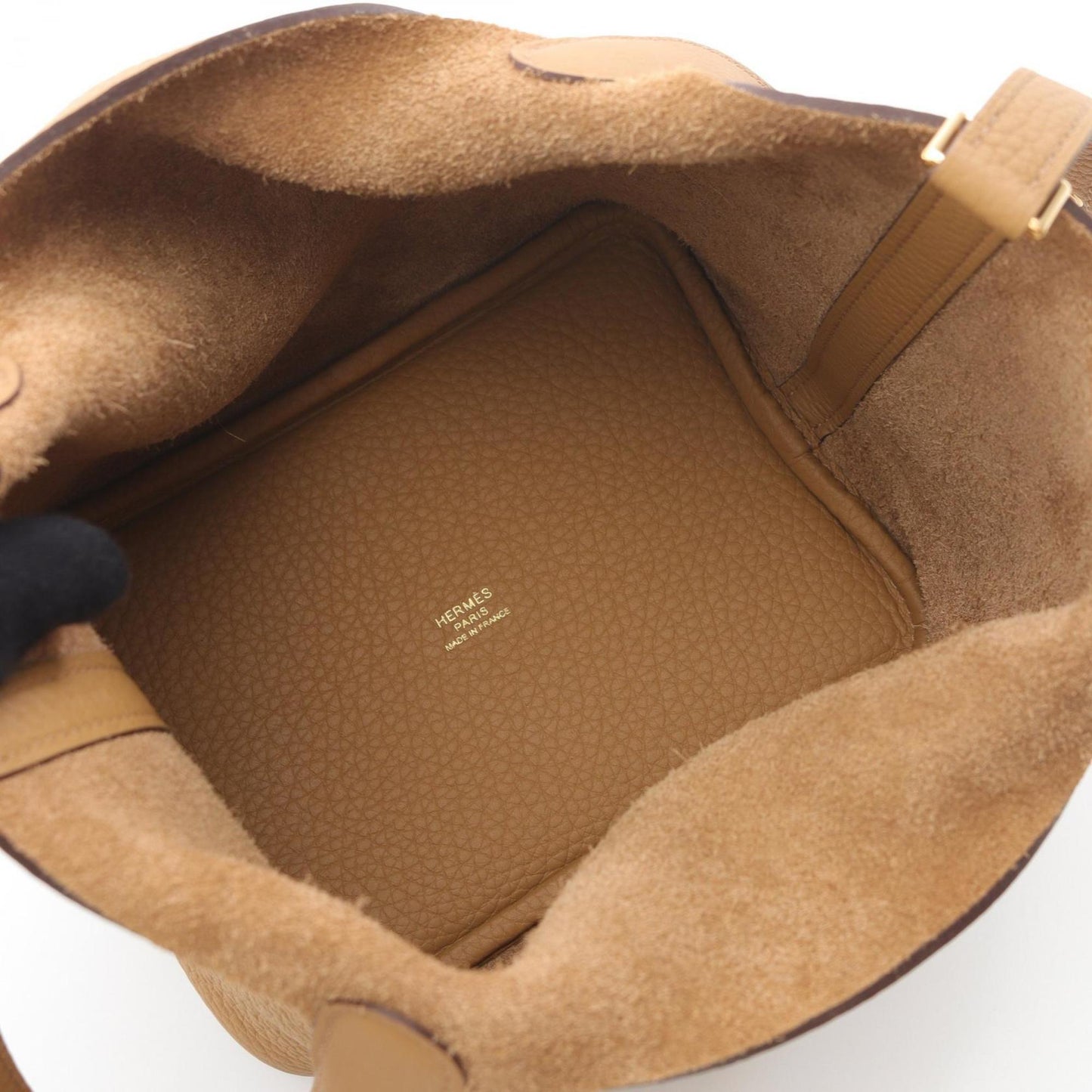 Hermes Picotin Beige Taurillon Clemence Leather Handbag ( )
