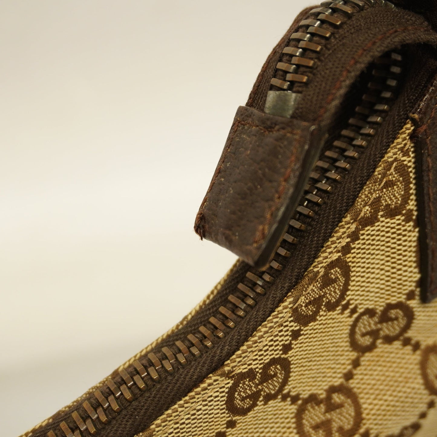 GUCCI Auth  GG Canvas Shoulder Bag 115002 Women's Shoulder Bag Beige,Brown