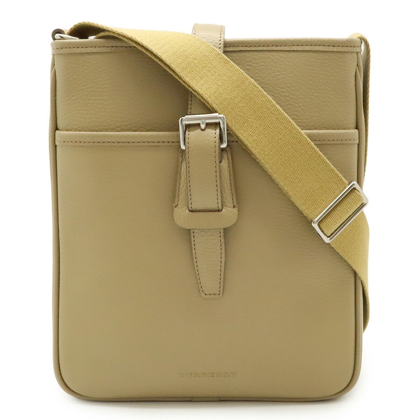 Burberry Beige Sand Leather Shoulder Bag ( )