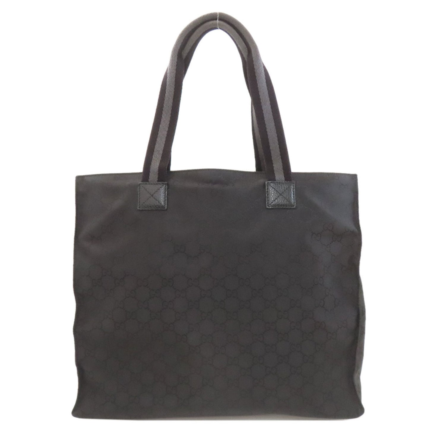 Gucci Black Nylon Canvas Tote Bag ( )