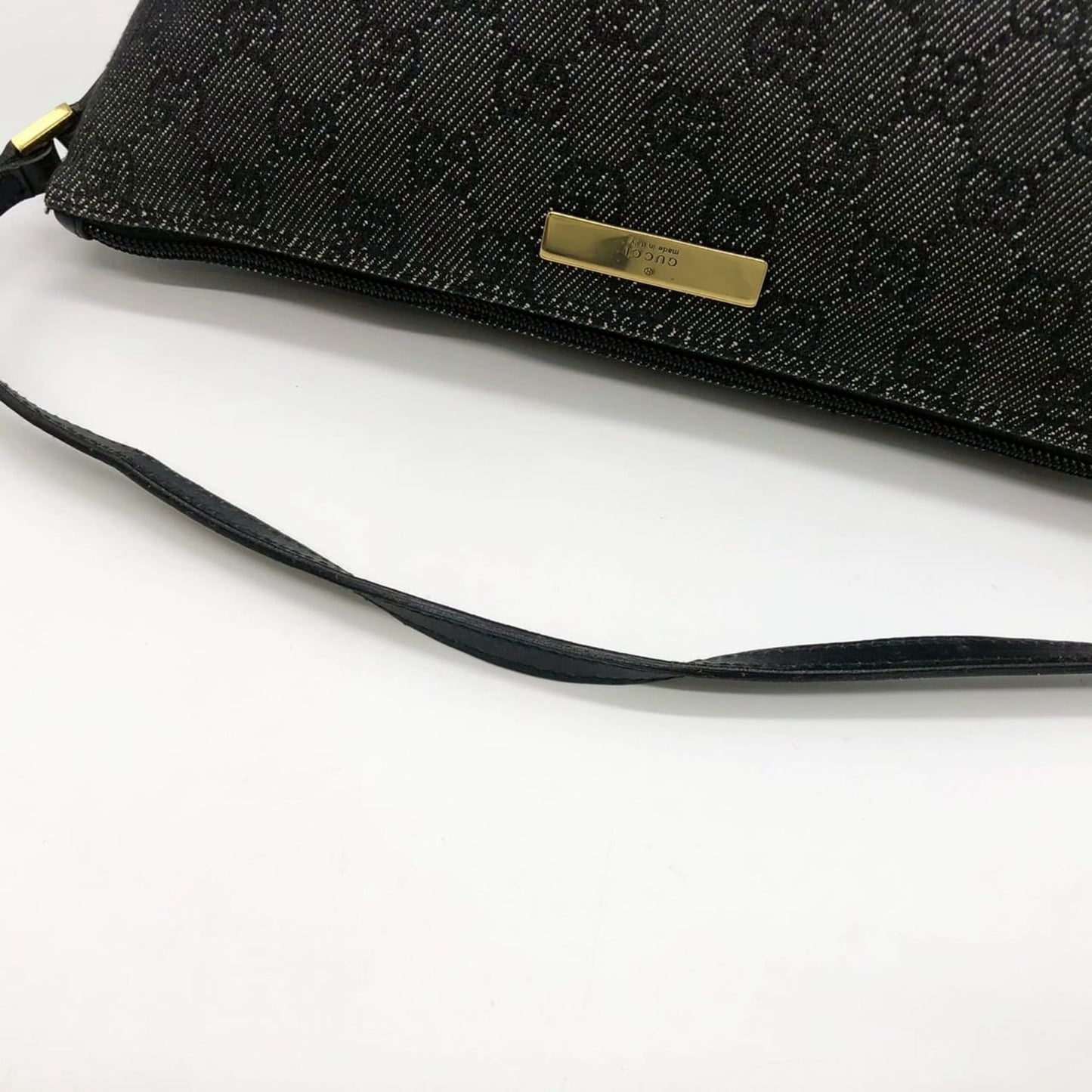 Gucci Black Canvas Handbag ( )