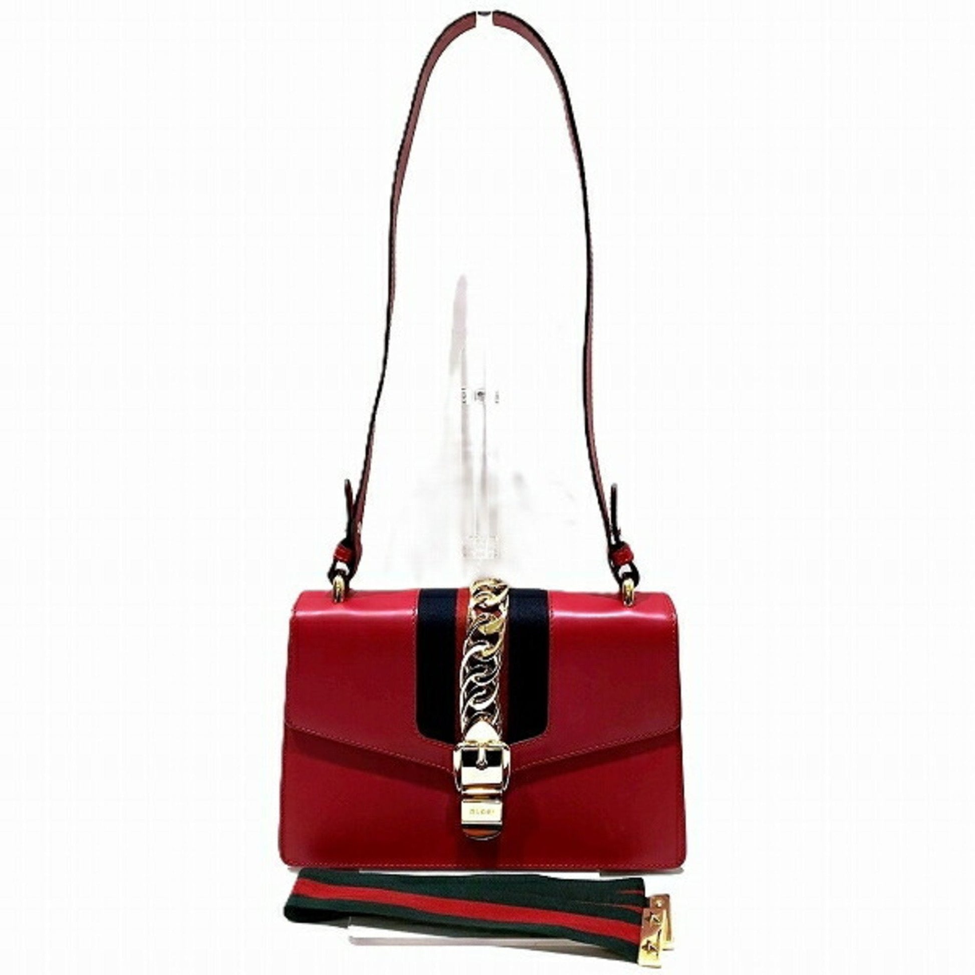 Gucci Leather Shoulder Bag