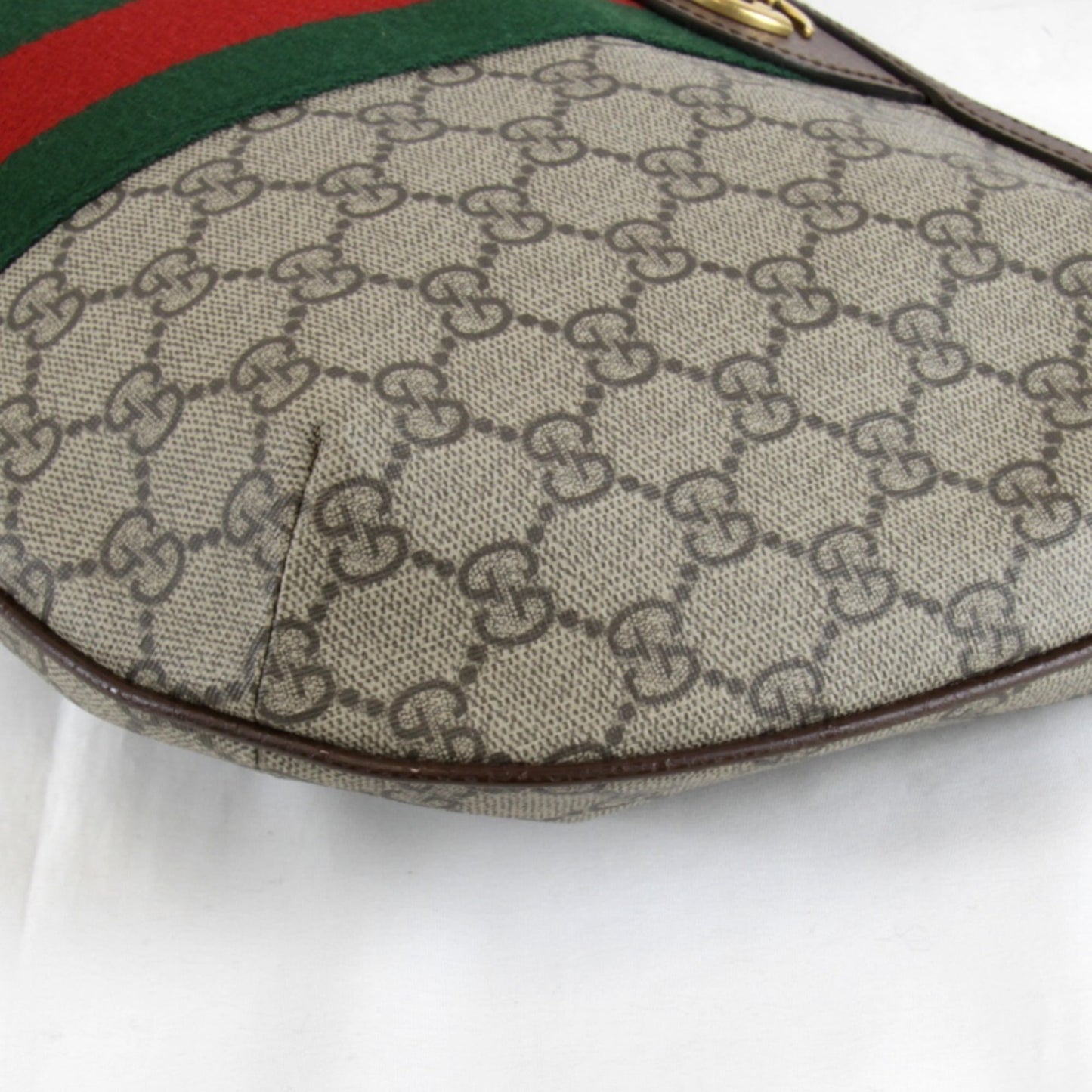 Gucci Ophidia Brown Gg Supreme Shoulder Bag ( )
