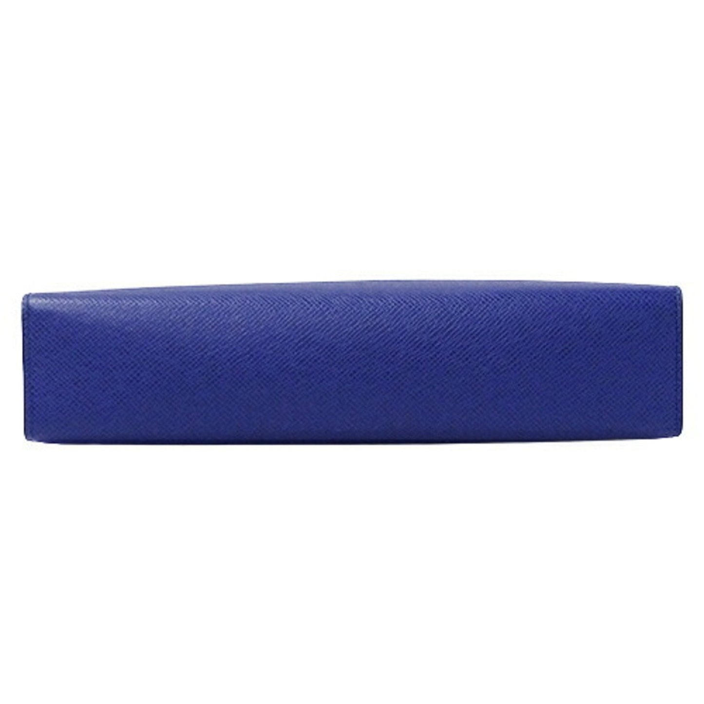 LOUIS VUITTON Bag Taiga Men's Clutch Second Pochette Voyage MM Cobalt M30575 Blue