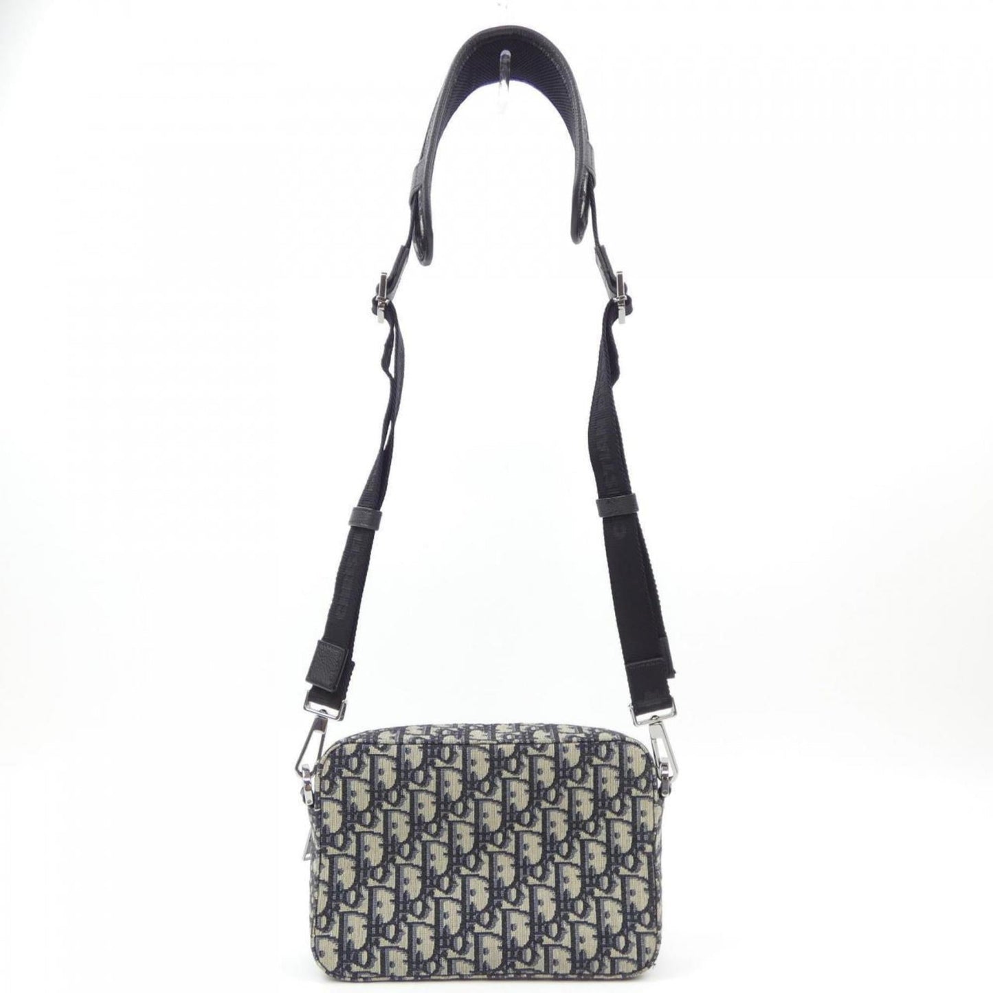 Christian Dior Beige Black Blue Handbag ()