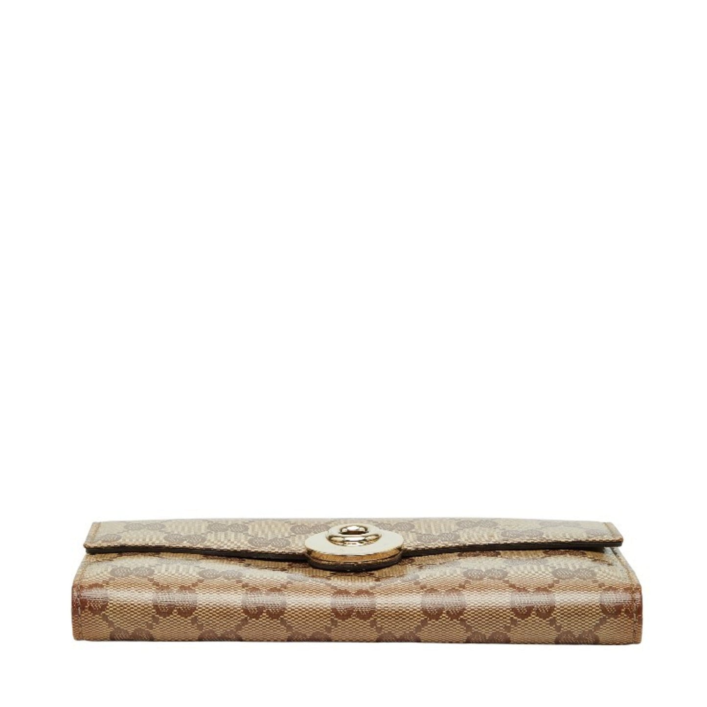 Gucci Beige Pvc Leather Coin Purse/Coin Case ( )