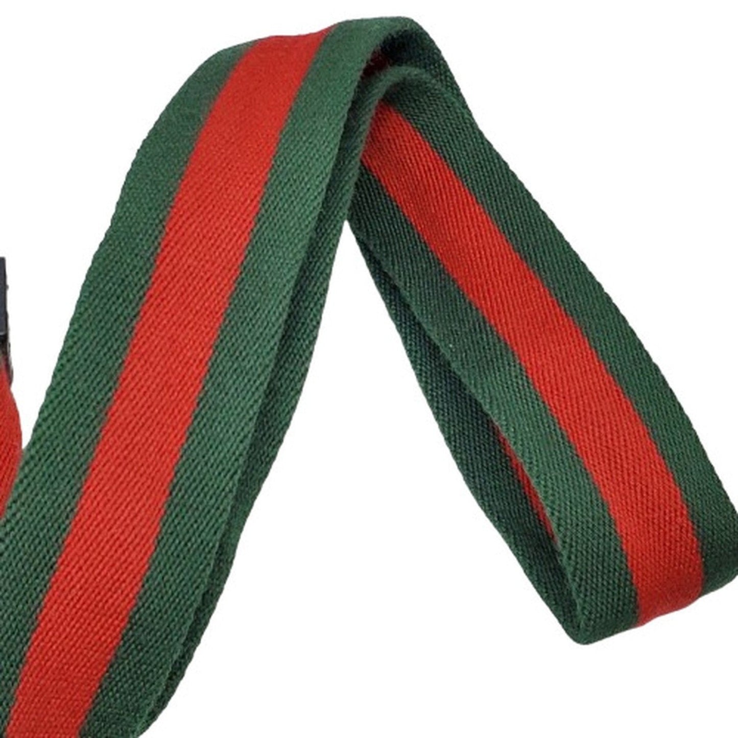 Gucci Sherry Line Black Canvas Leather Shoulder Bag ( )
