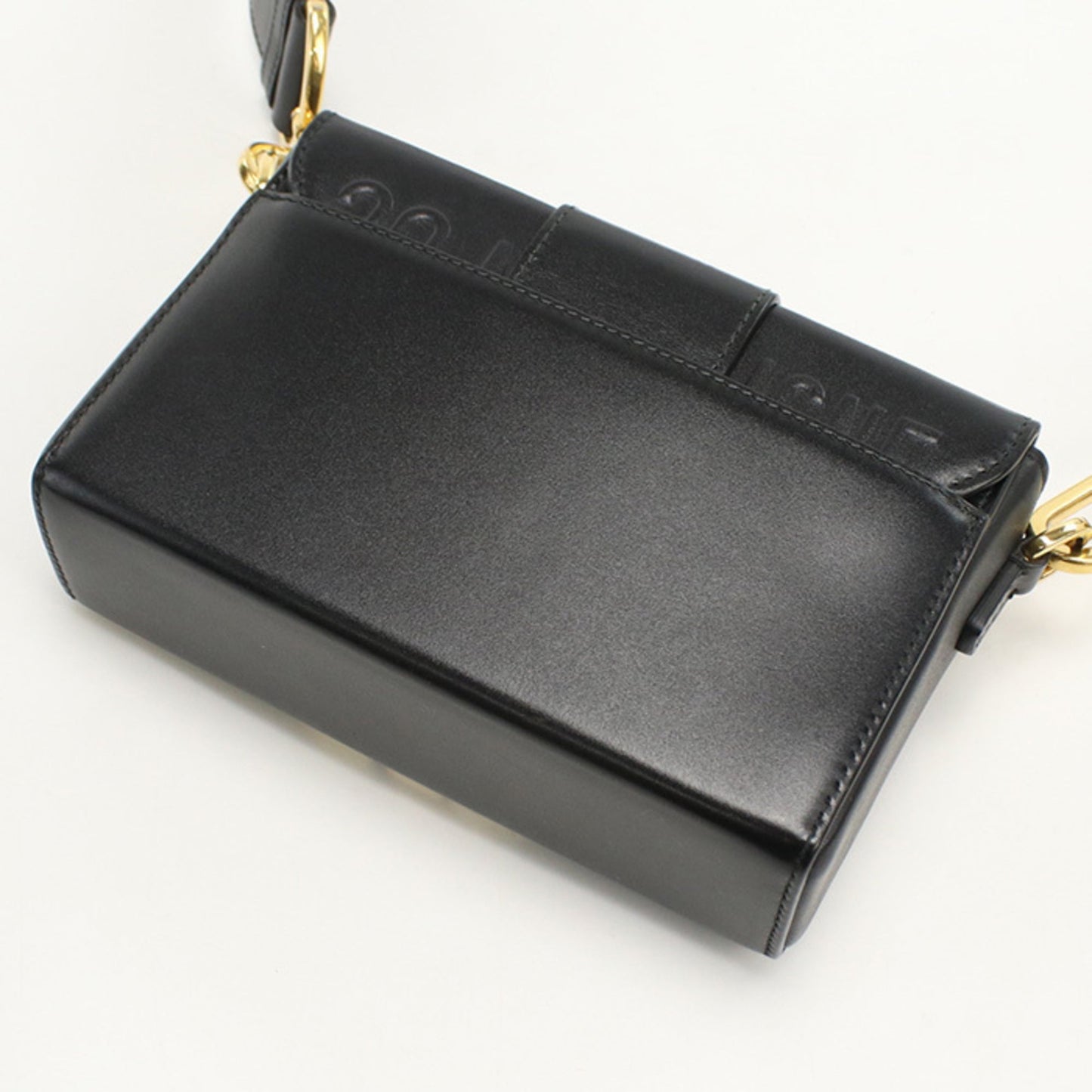 Christian Dior Black Leather Shoulder Bag ()