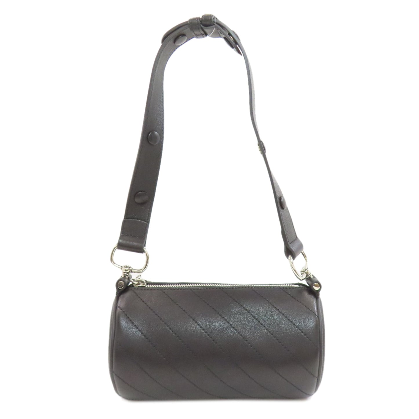 Gucci Black Leather Shoulder Bag ( )
