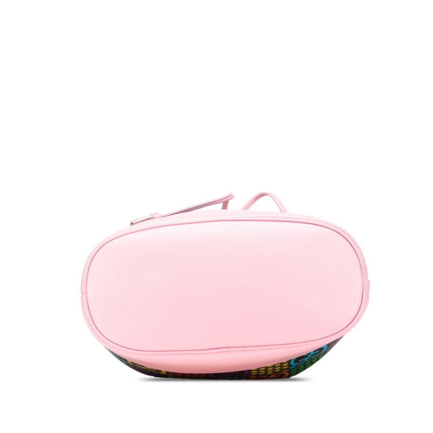 Gucci Black Multi-Color Pink Pvc Leather Shoulder Bag ( )