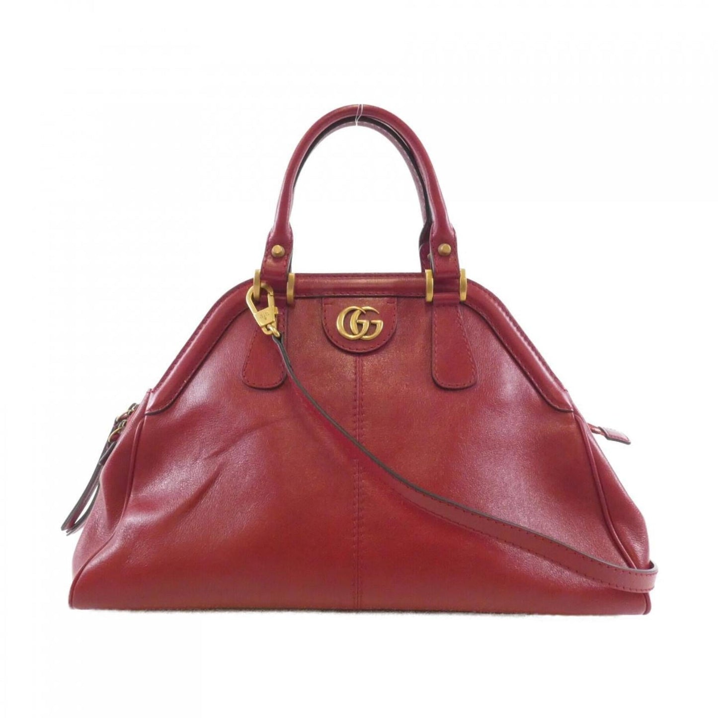 Gucci Red Color Leather Handbag ( )