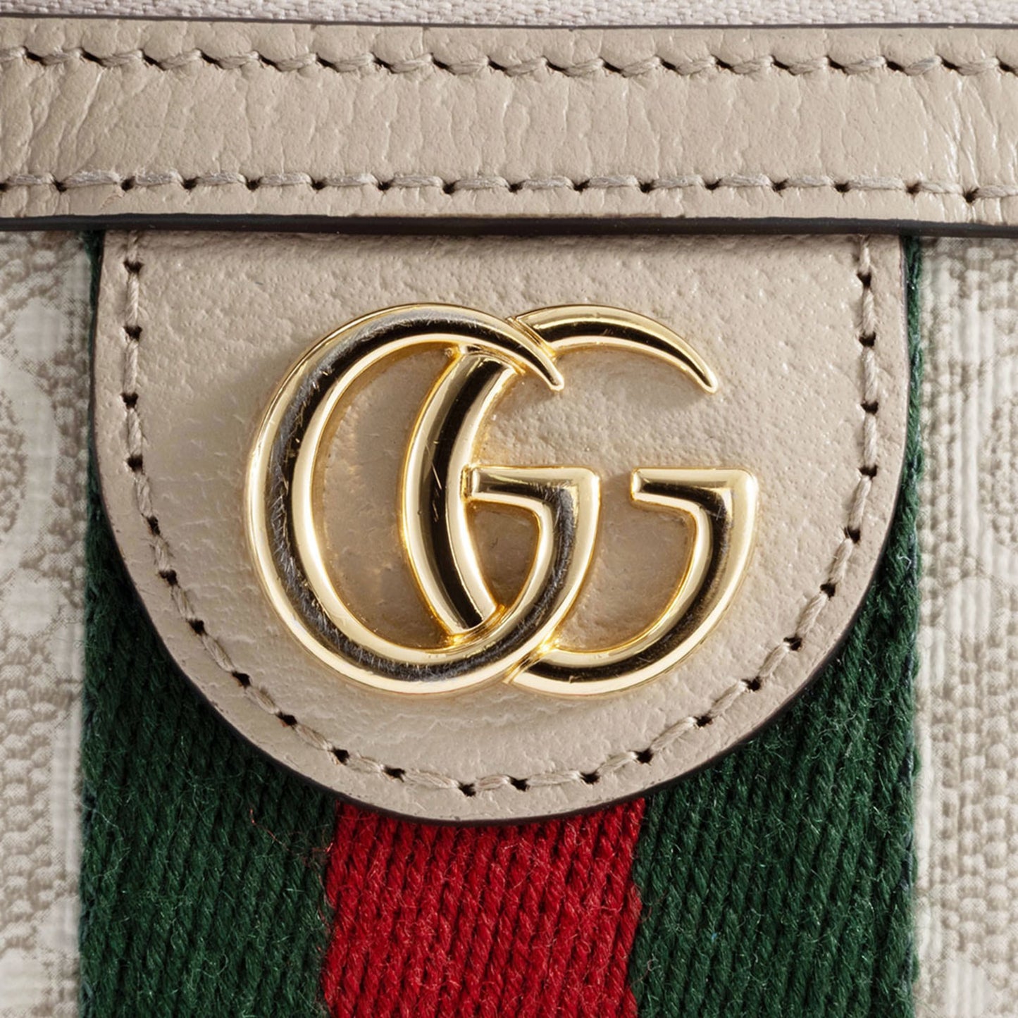 Gucci Beige Gg Supreme Leather Shoulder Bag ( )