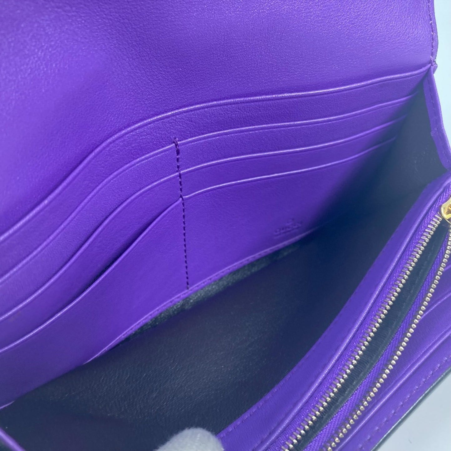 Gucci Purple Other Long Wallet (Bi-Fold) ( )
