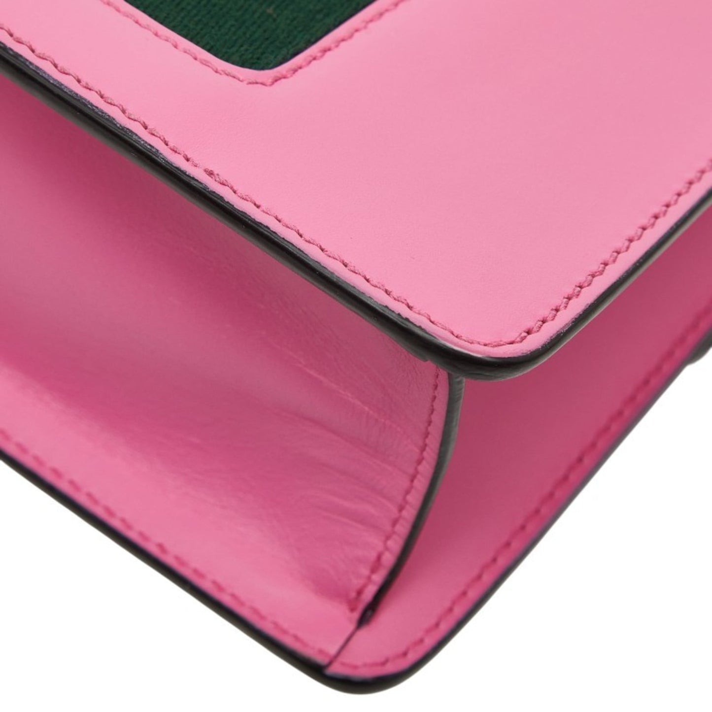 Gucci Pink Leather Shoulder Bag ( )