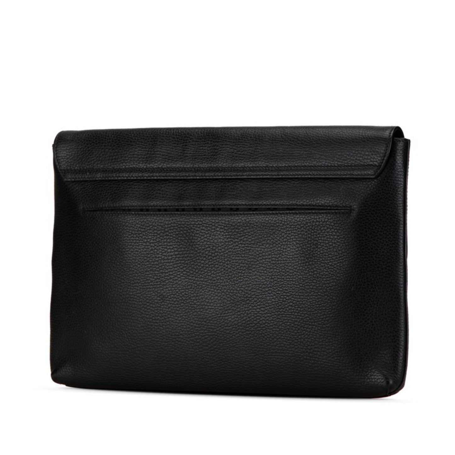 Gucci Black Leather Clutch Bag ( )