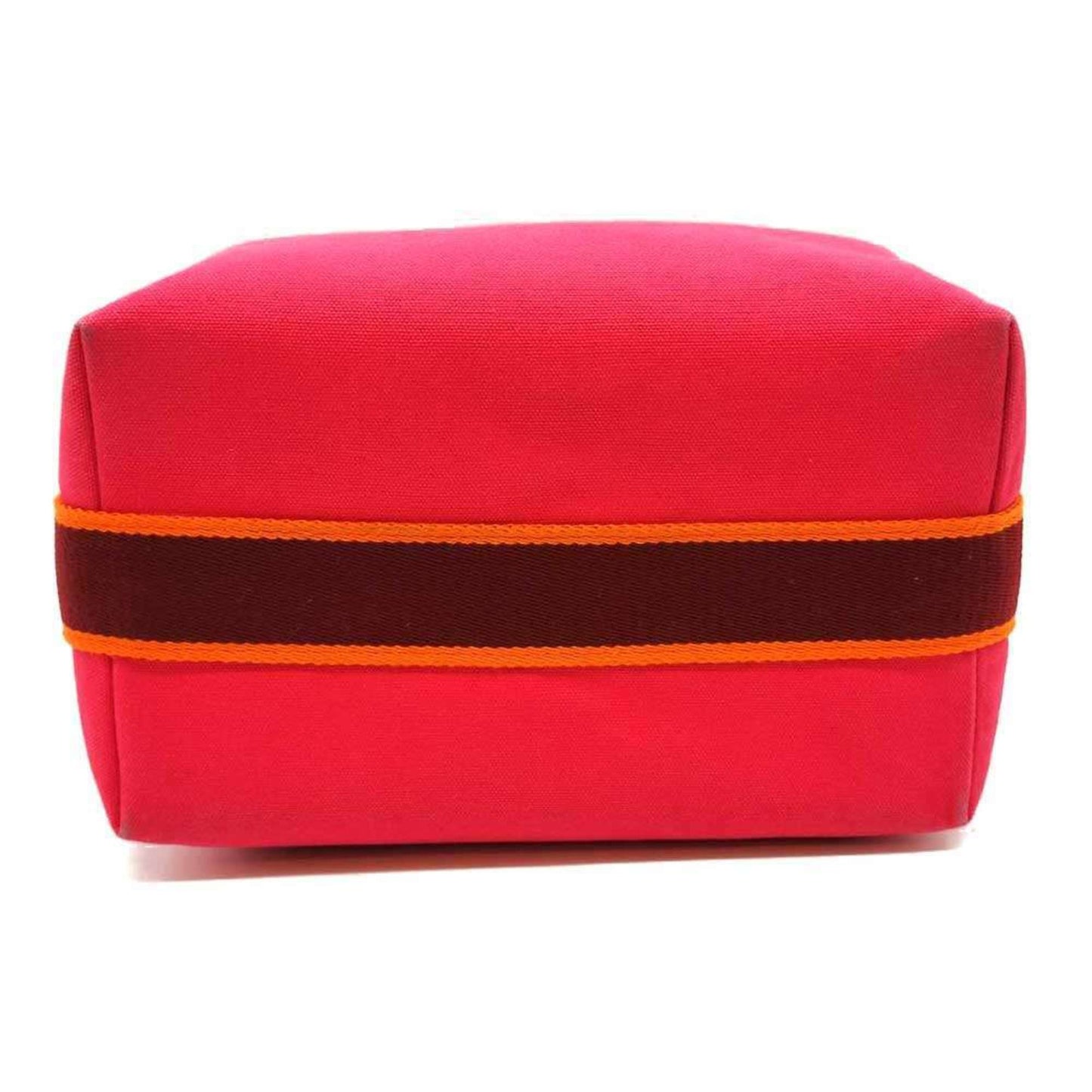 Hermes Pink Canvas Handbag ( )