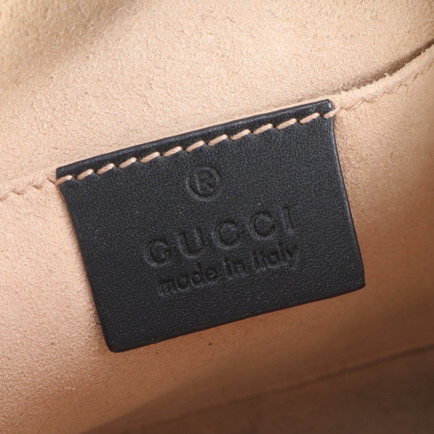Gucci Black Leather Shoulder Bag ( )