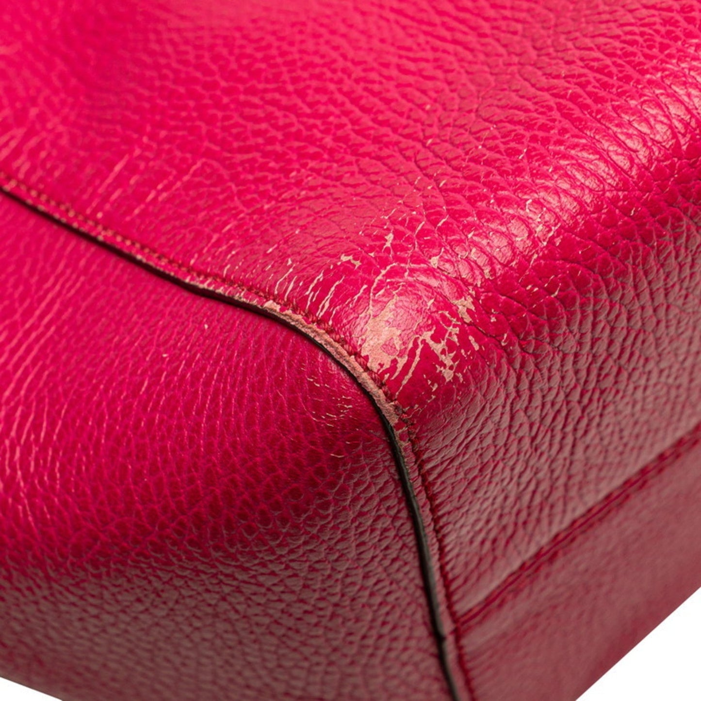 Gucci Gucci Swing Pink Leather Shoulder Bag Tote Bag ( )