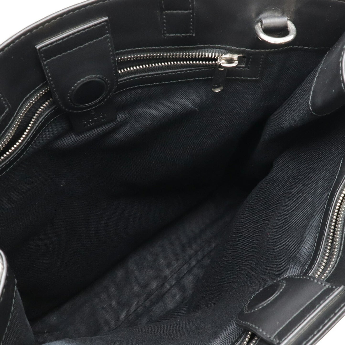 Gucci Black Dark Gray Gg Supreme Shoulder Bag Tote Bag ( )