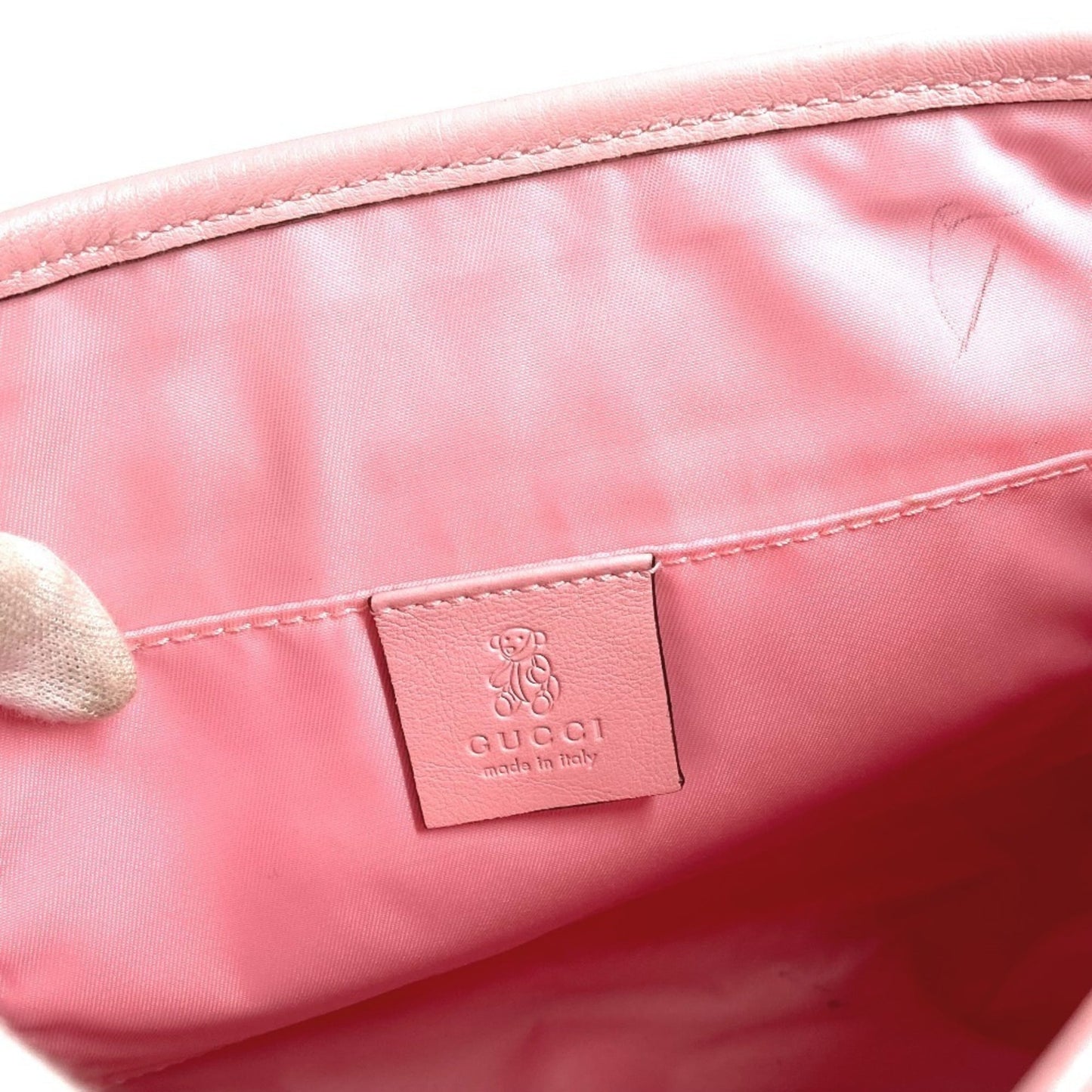 Gucci Gg ImprimÃ© Pink Gg ImprimÃ© Leather Messenger Bag Shoulder Bag ( )