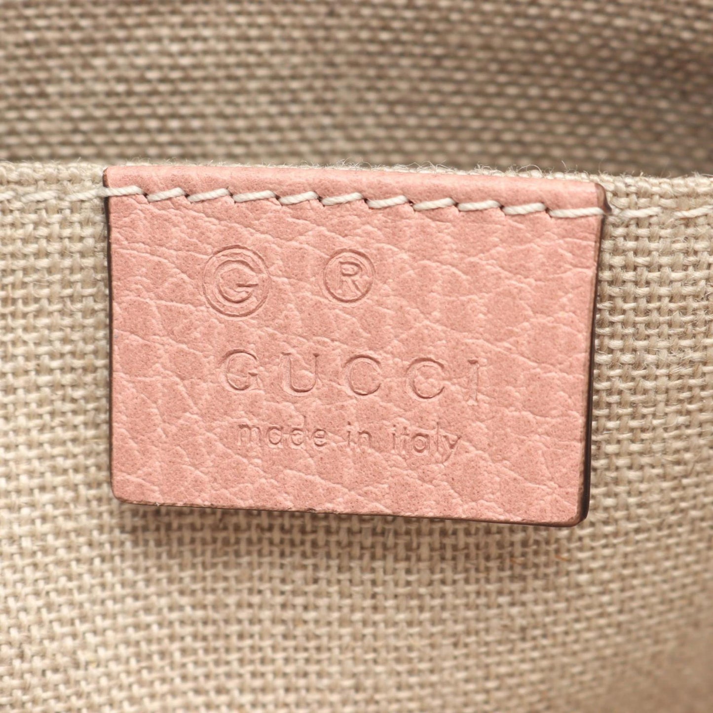 Gucci Pink Leather Clutch Bag ( )